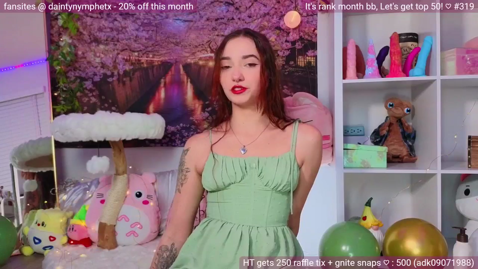 Gallery image thumbnail from Nym_x's myfreecams stream on, 03/18/2024, 04:25 image 2 of 20