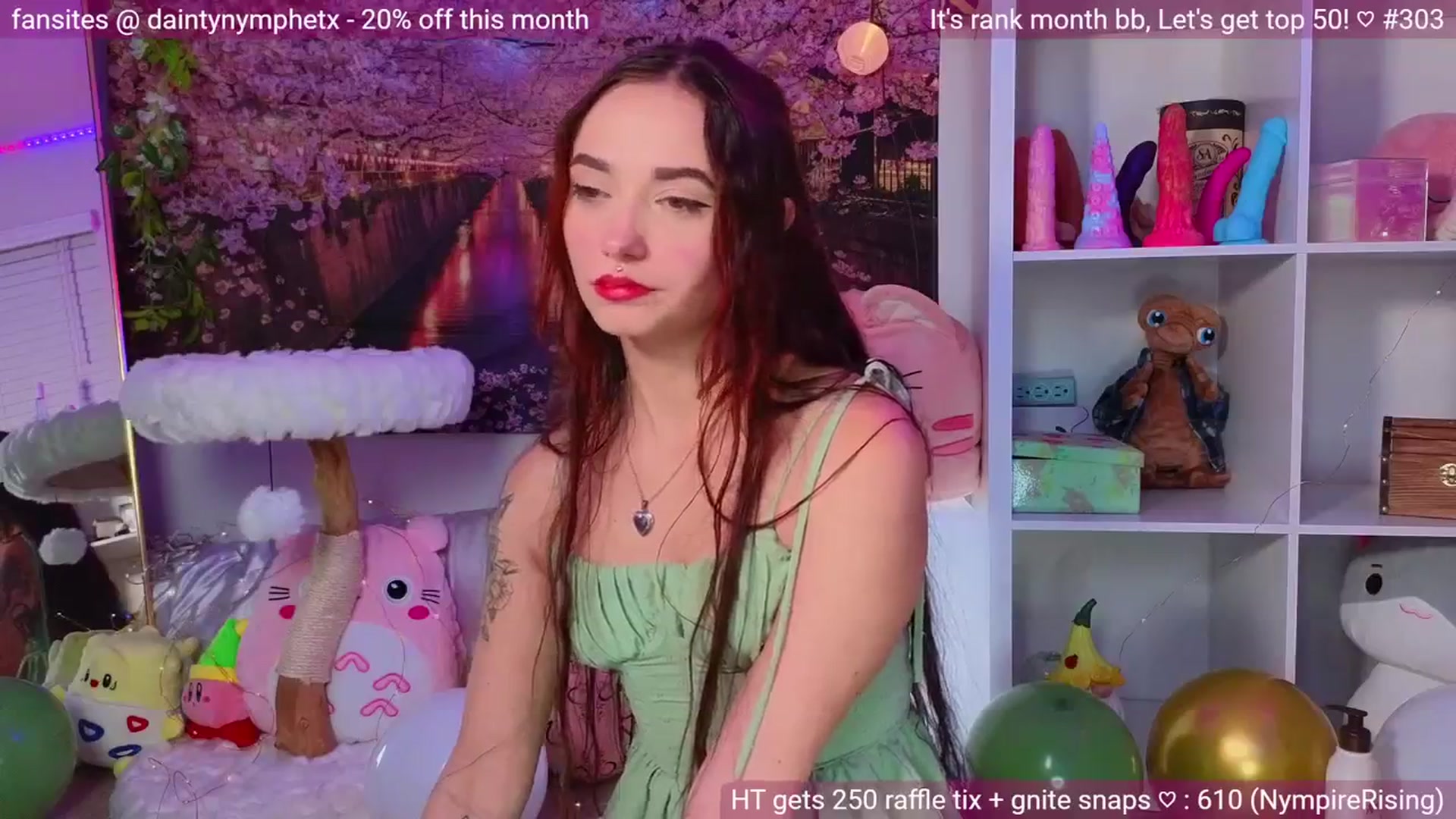 Gallery image thumbnail from Nym_x's myfreecams stream on, 03/18/2024, 04:25 image 20 of 20