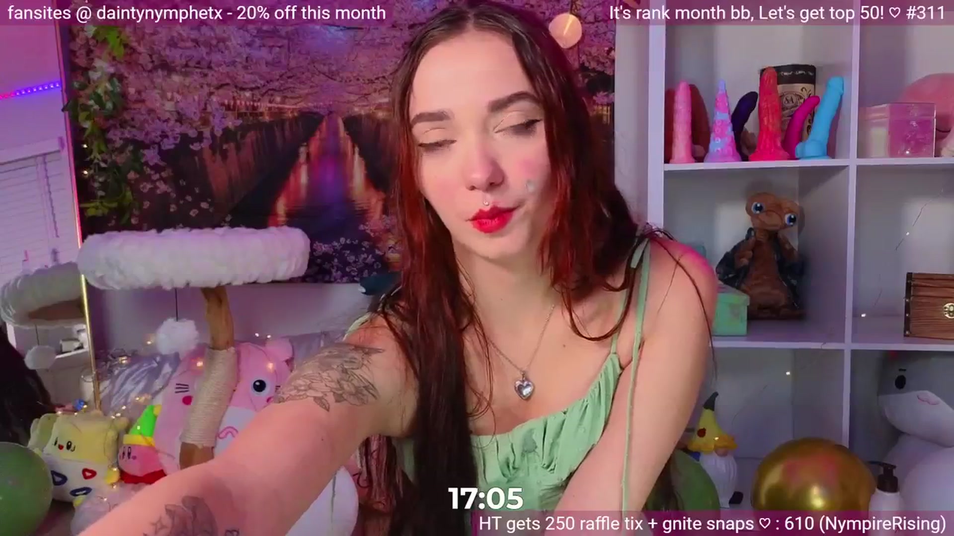 Gallery image thumbnail from Nym_x's myfreecams stream on, 03/18/2024, 04:25 image 15 of 20