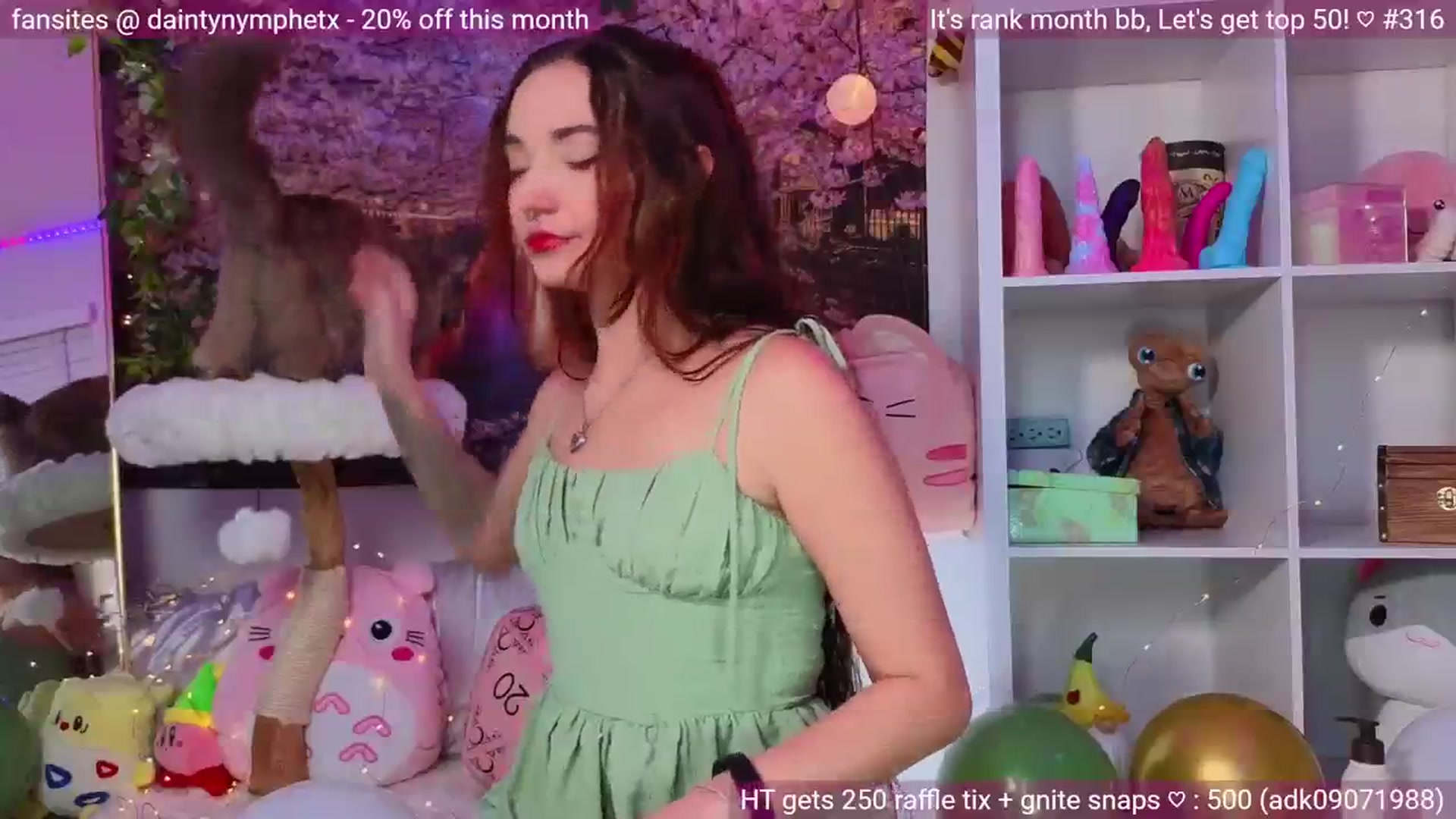 Gallery image thumbnail from Nym_x's myfreecams stream on, 03/18/2024, 04:25 image 3 of 20