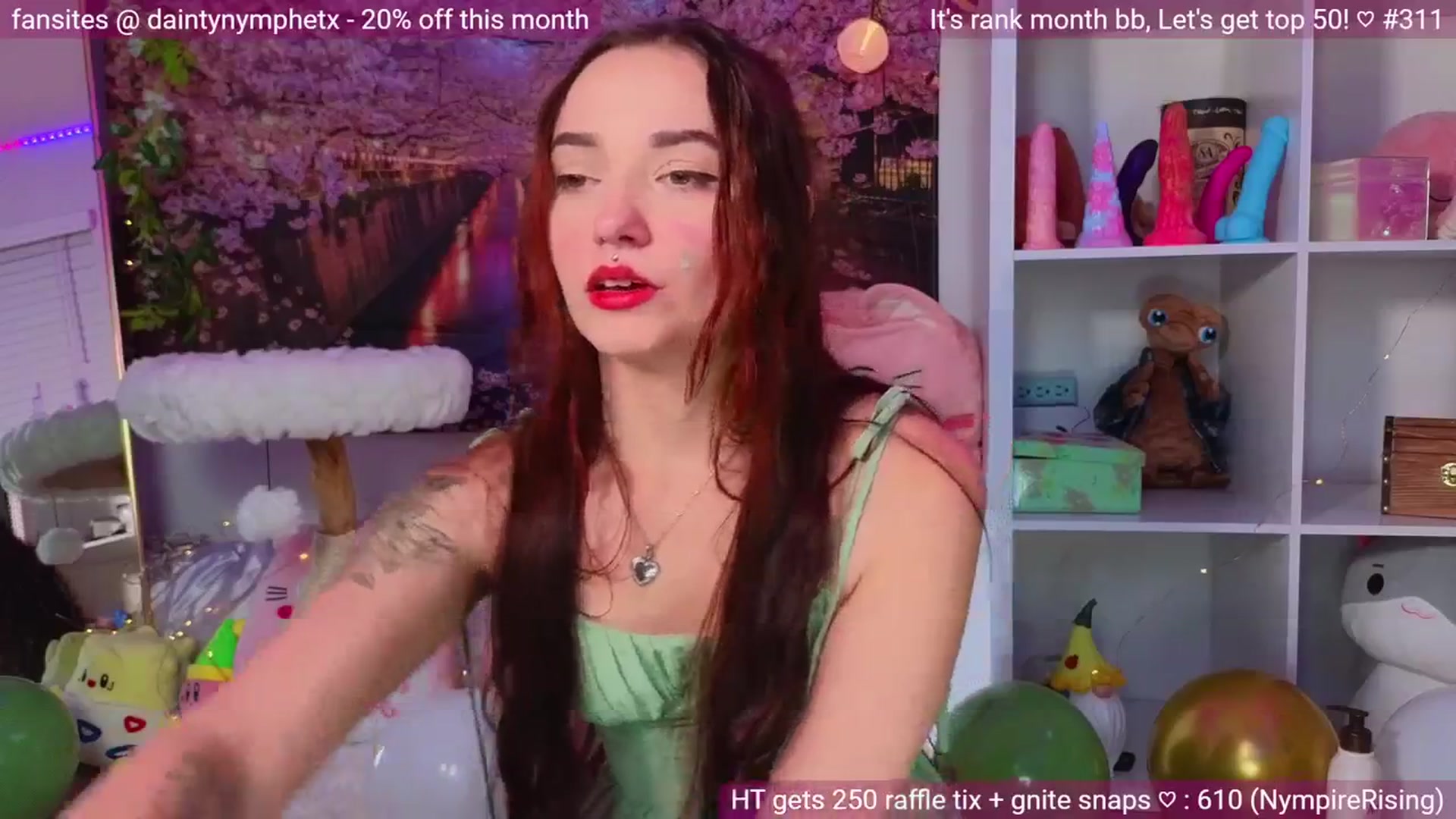 Gallery image thumbnail from Nym_x's myfreecams stream on, 03/18/2024, 04:25 image 14 of 20