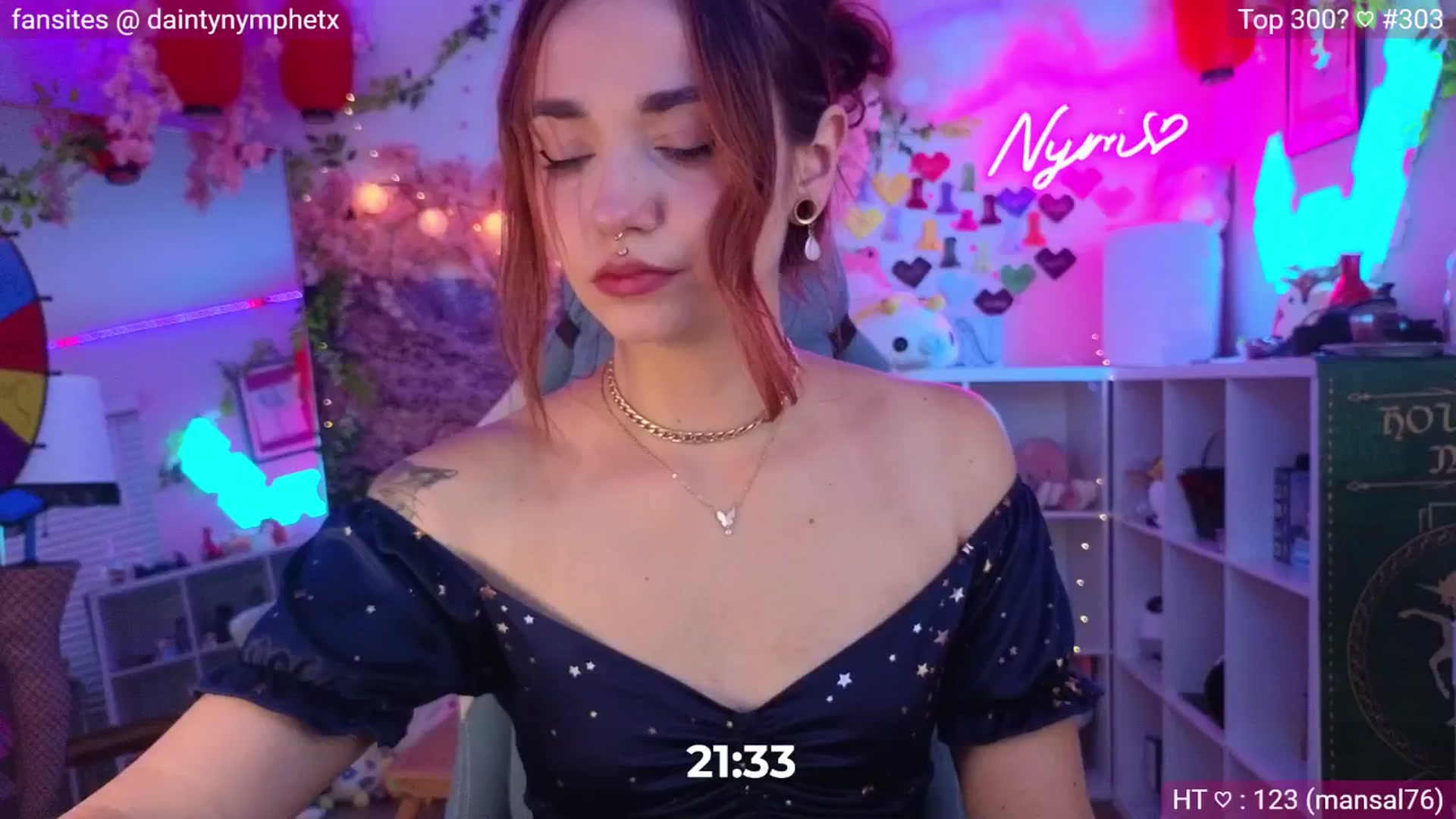 Gallery image thumbnail from Nym_x's myfreecams stream on, 05/09/2024, 04:45 image 9 of 20