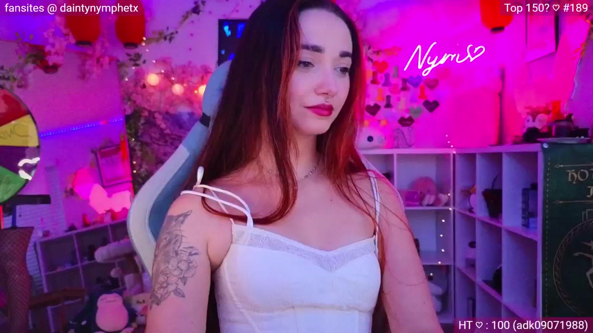 Gallery image thumbnail from Nym_x's myfreecams stream on, 05/19/2024, 02:32 image 7 of 20