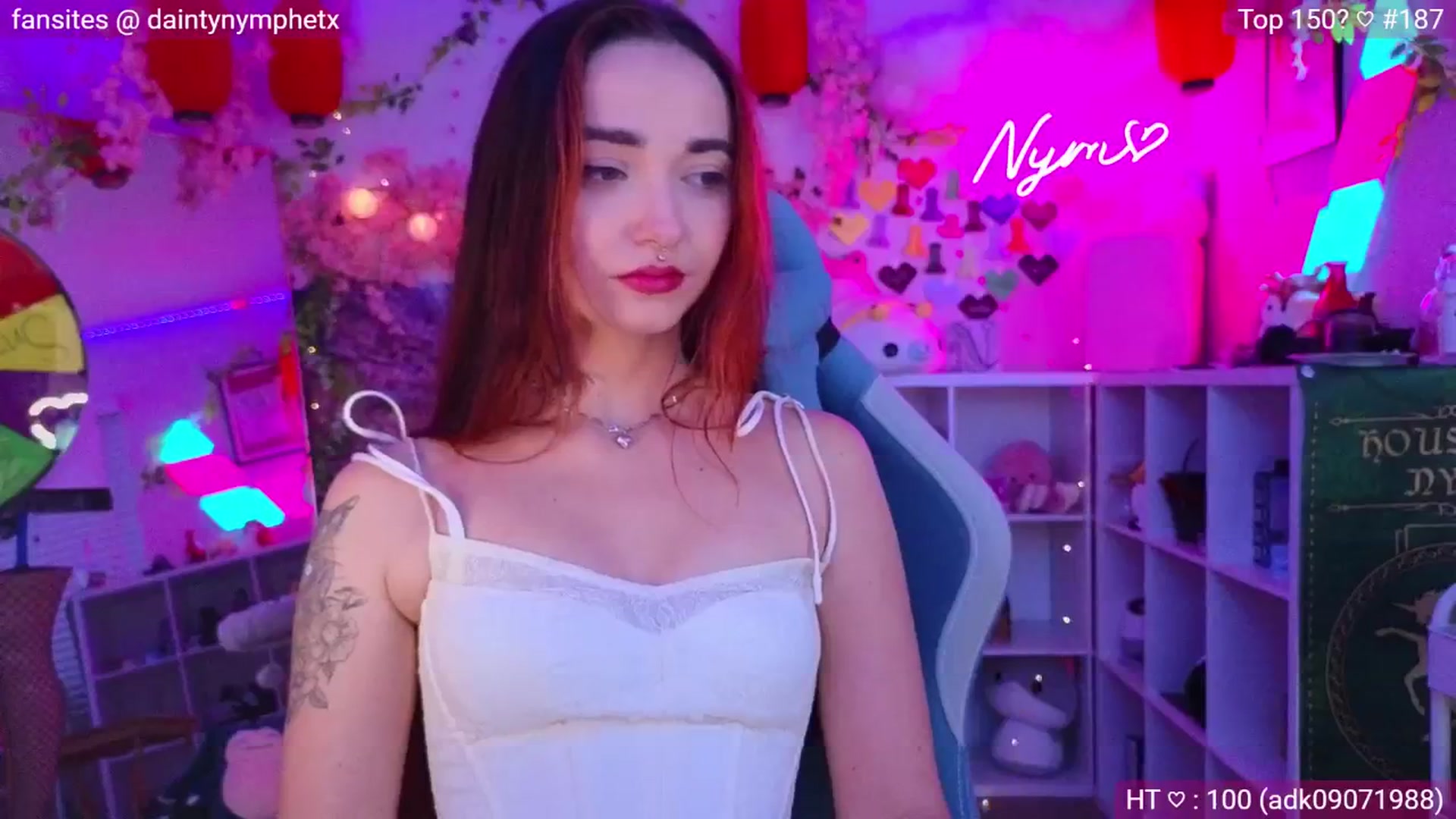 Gallery image thumbnail from Nym_x's myfreecams stream on, 05/19/2024, 04:17 image 12 of 20