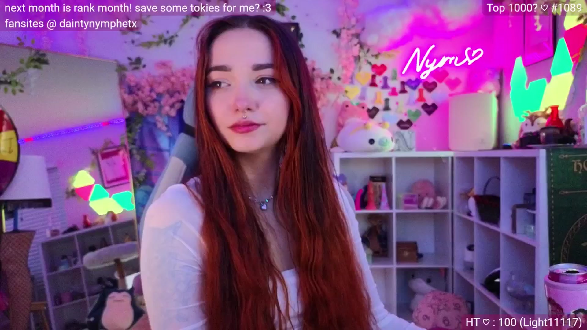 Gallery image thumbnail from Nym_x's myfreecams stream on, 06/06/2024, 02:52 image 15 of 20