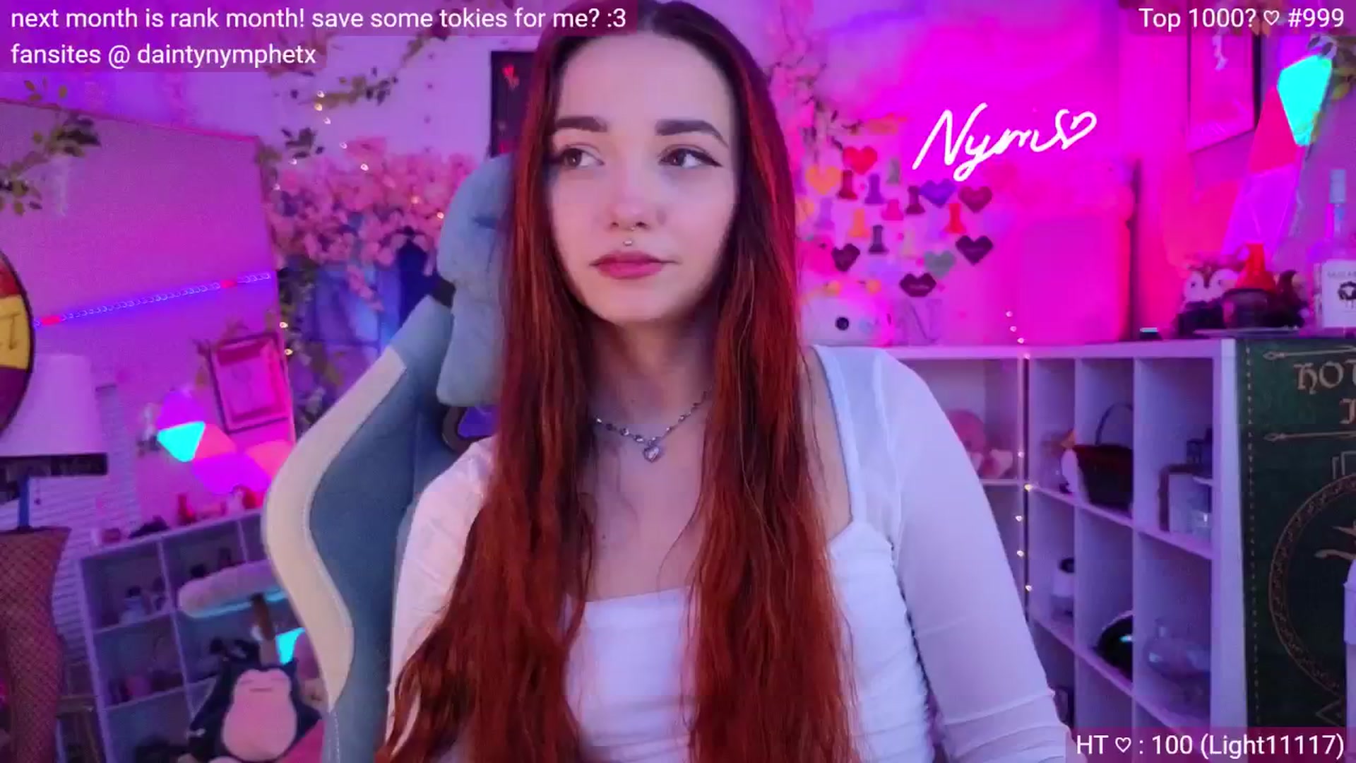 Gallery image thumbnail from Nym_x's myfreecams stream on, 06/06/2024, 03:38 image 13 of 20