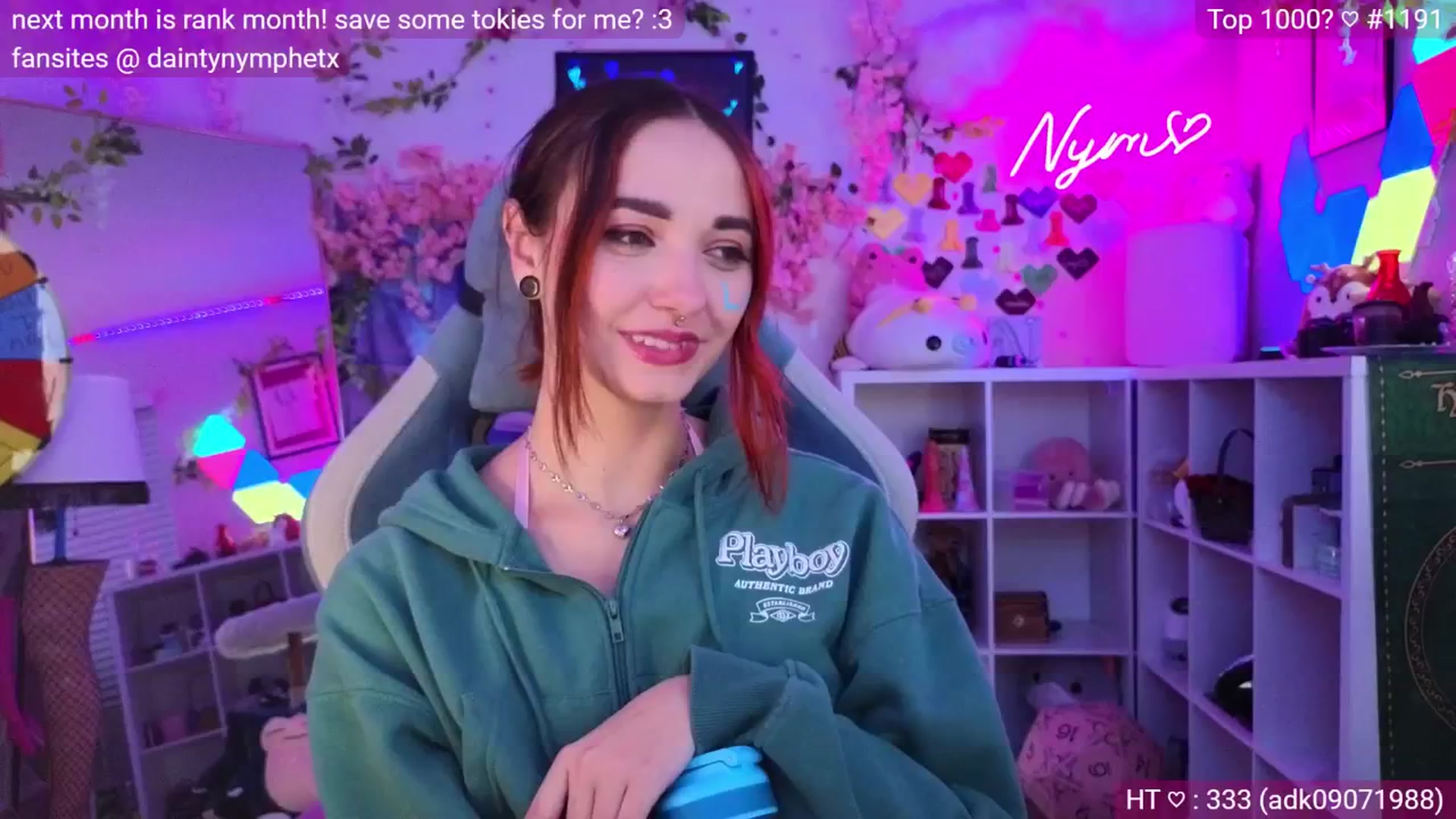 Gallery image thumbnail from Nym_x's myfreecams stream on, 06/09/2024, 04:05 image 11 of 20