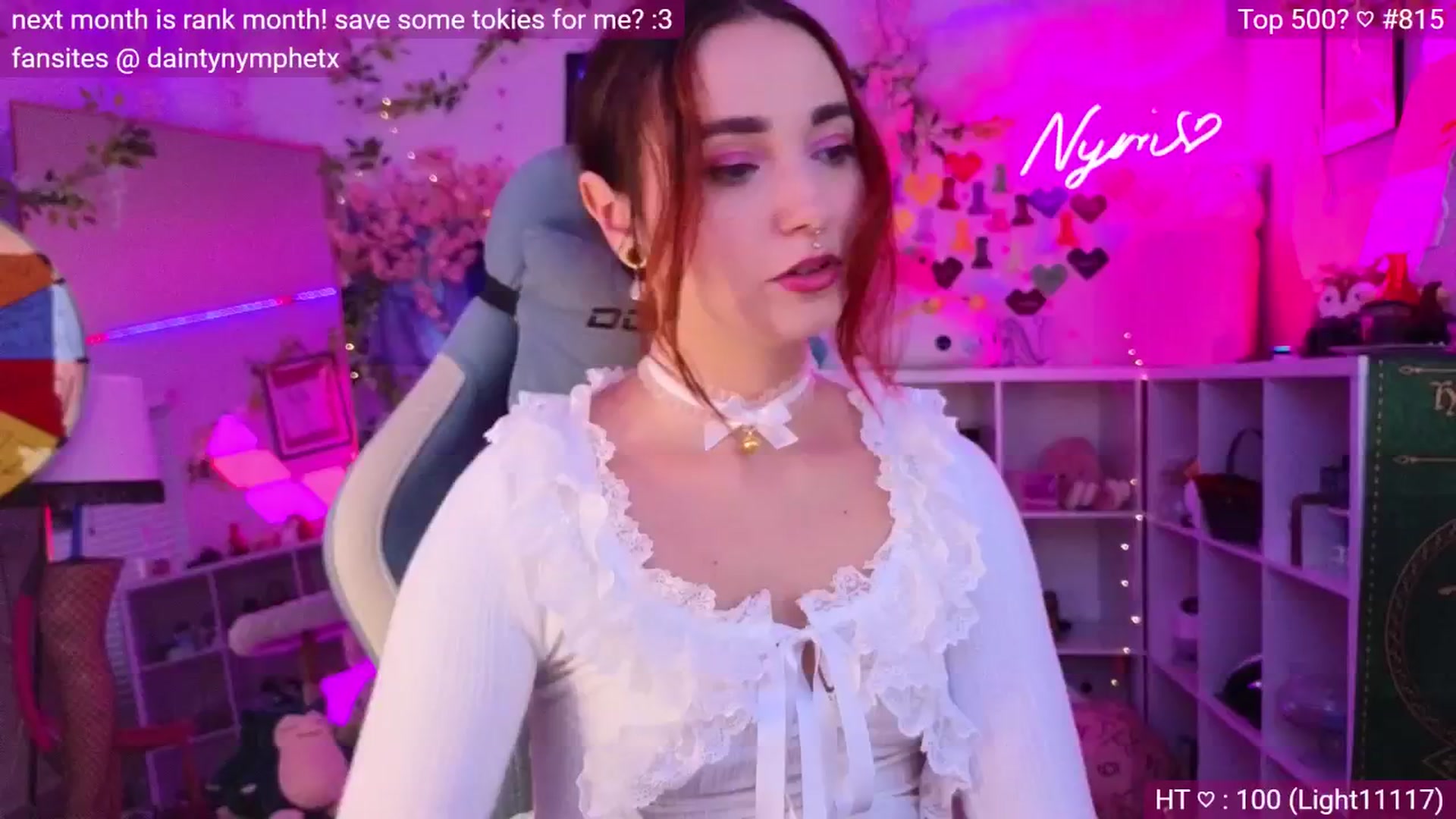 Gallery image thumbnail from Nym_x's myfreecams stream on, 06/10/2024, 02:06 image 1 of 20
