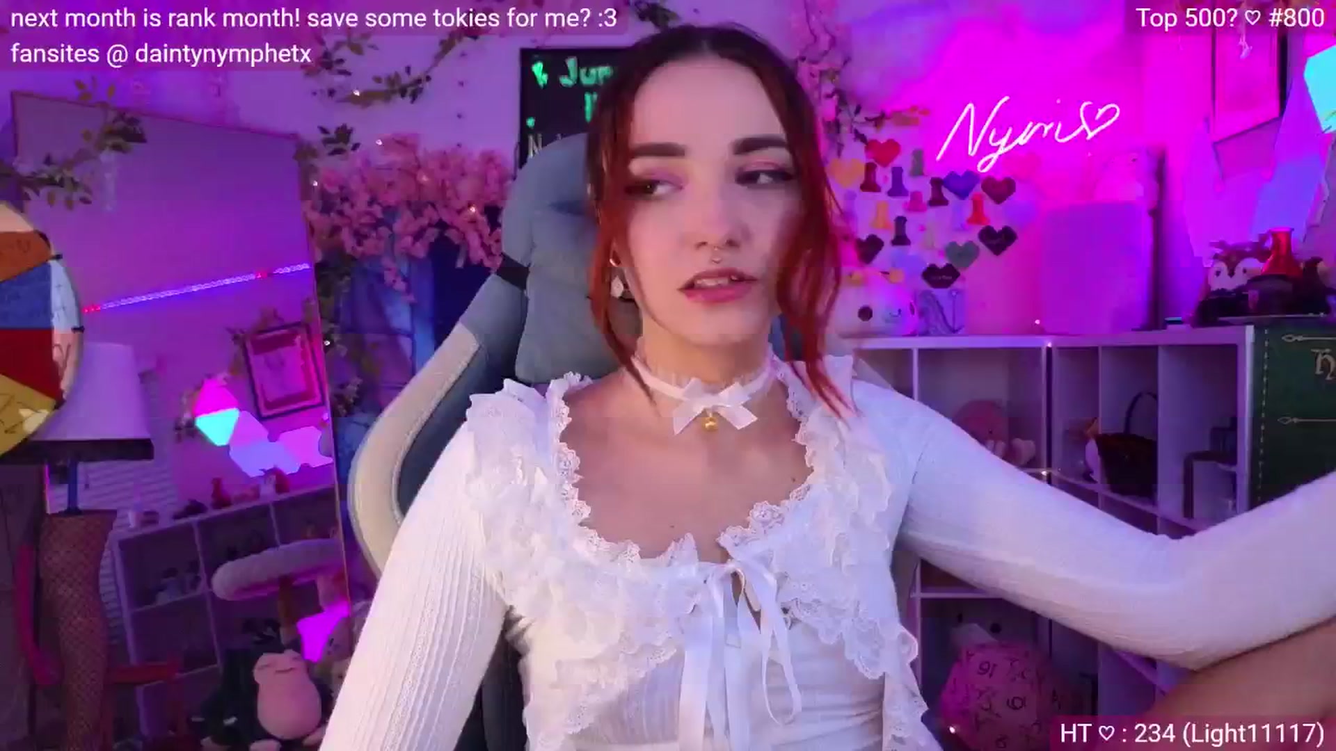 Gallery image thumbnail from Nym_x's myfreecams stream on, 06/10/2024, 02:06 image 16 of 20