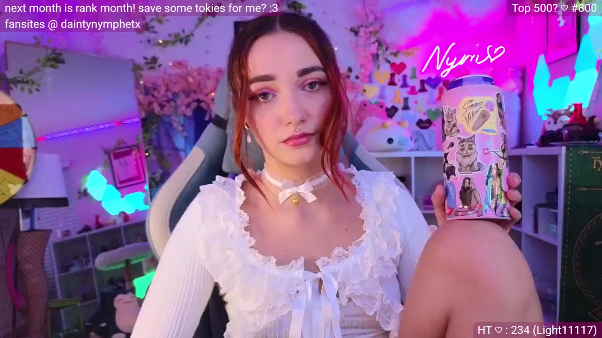Gallery image thumbnail from Nym_x's myfreecams stream on, 06/10/2024, 02:06 image 13 of 20