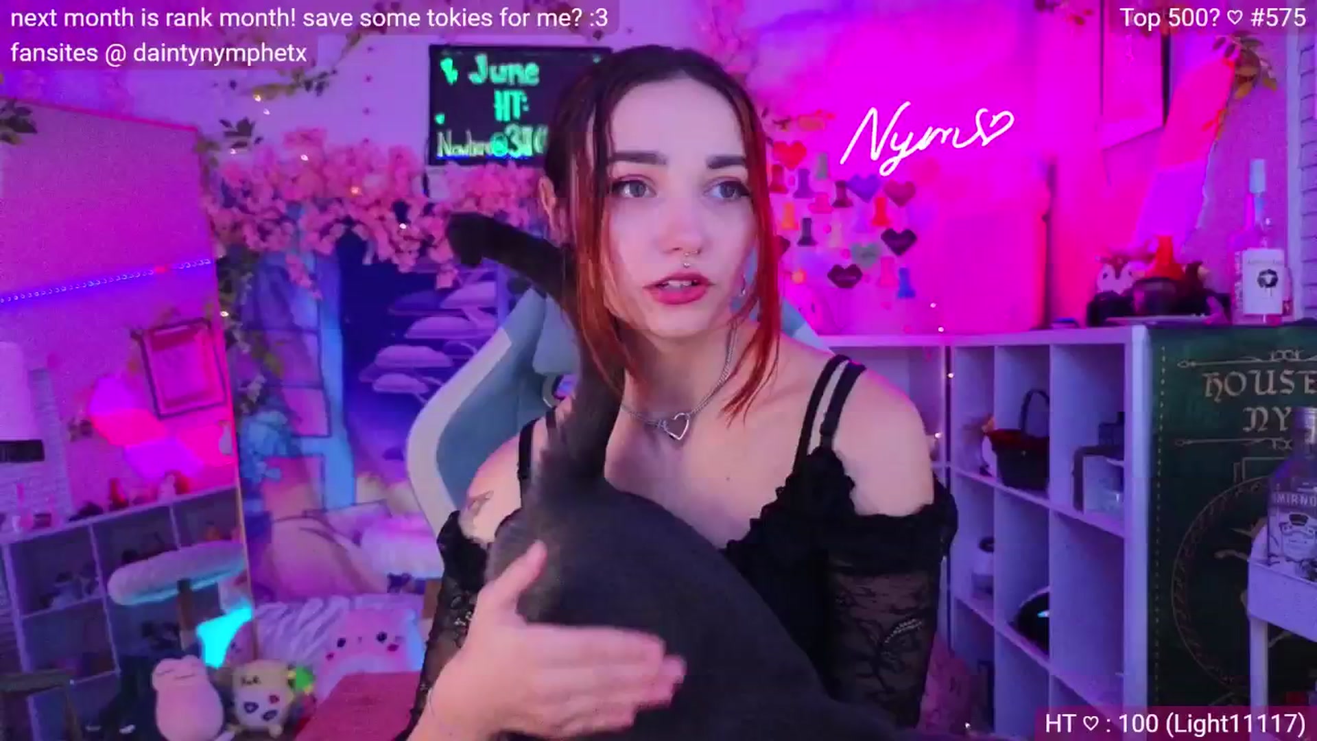 Gallery image thumbnail from Nym_x's myfreecams stream on, 06/13/2024, 04:24 image 4 of 20