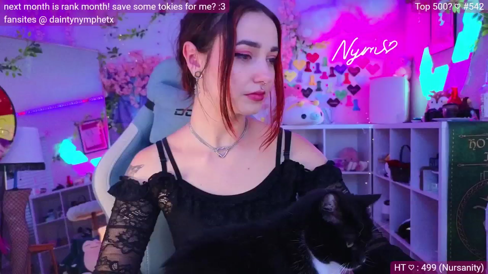 Gallery image thumbnail from Nym_x's myfreecams stream on, 06/13/2024, 04:24 image 14 of 20