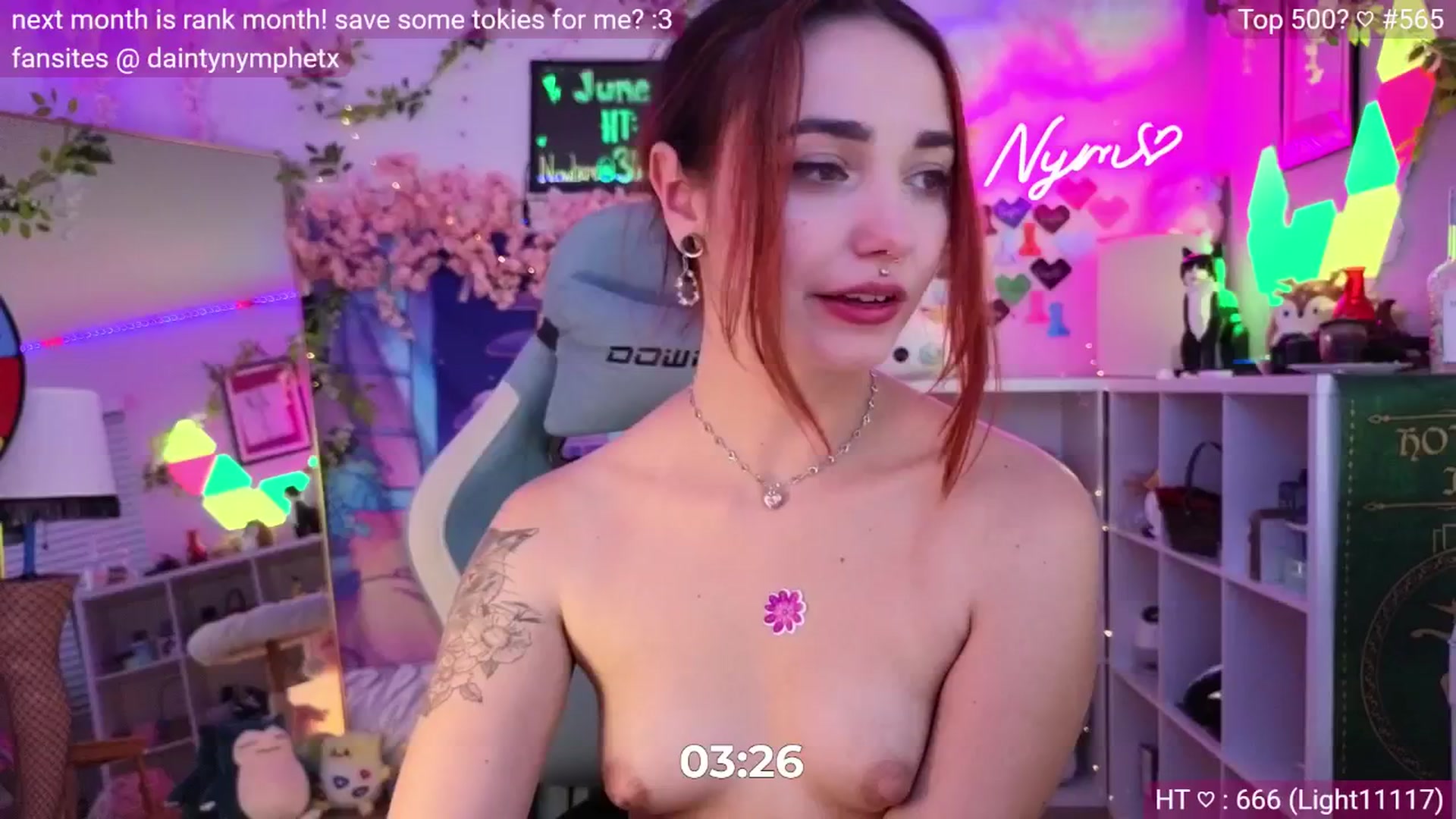 Gallery image thumbnail from Nym_x's myfreecams stream on, 06/16/2024, 04:24 image 20 of 20