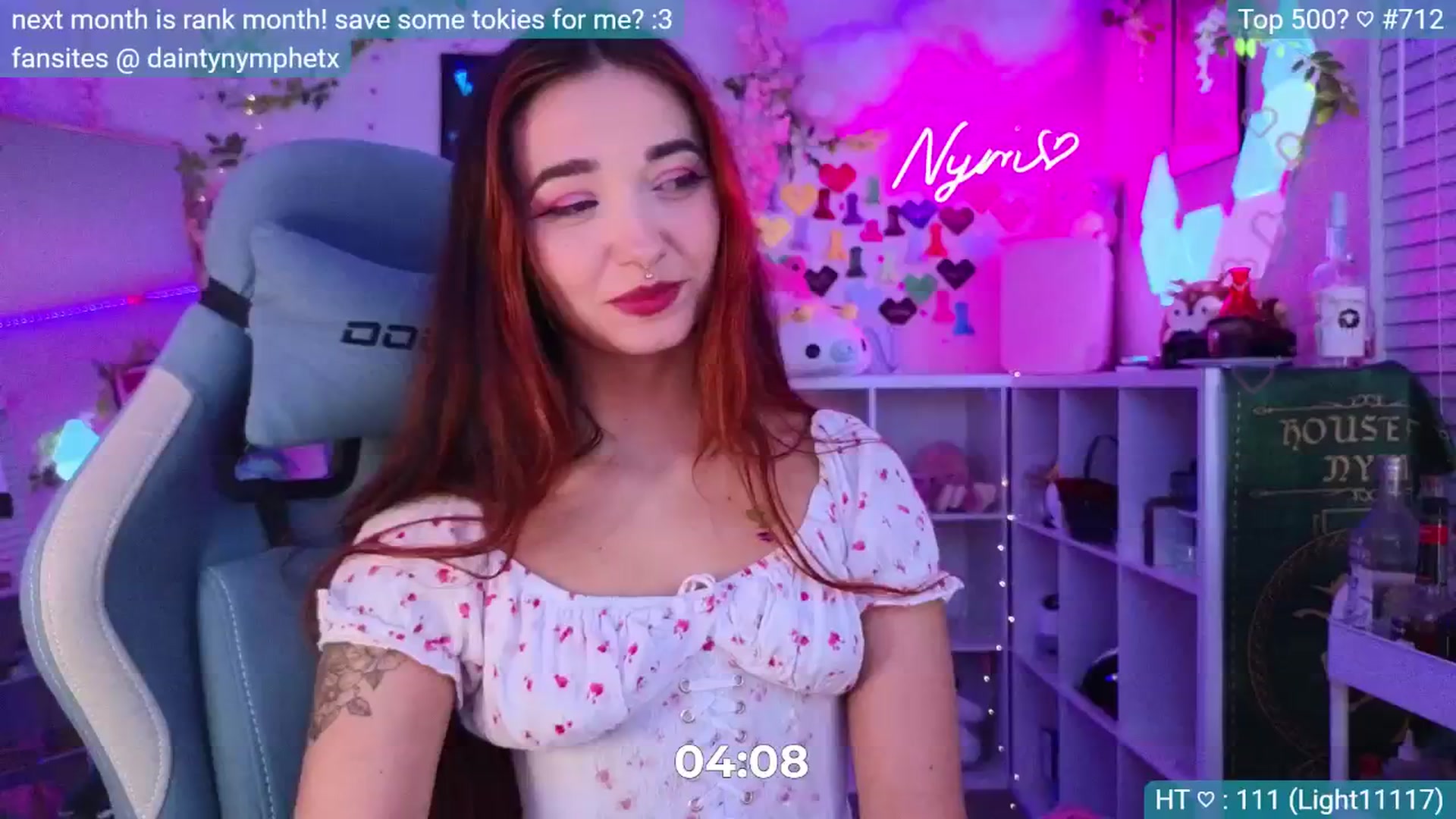 Gallery image thumbnail from Nym_x's myfreecams stream on, 06/21/2024, 04:25 image 11 of 20