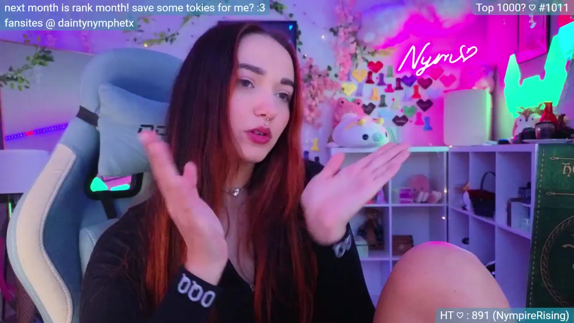 Gallery image thumbnail from Nym_x's myfreecams stream on, 06/29/2024, 03:08 image 19 of 20
