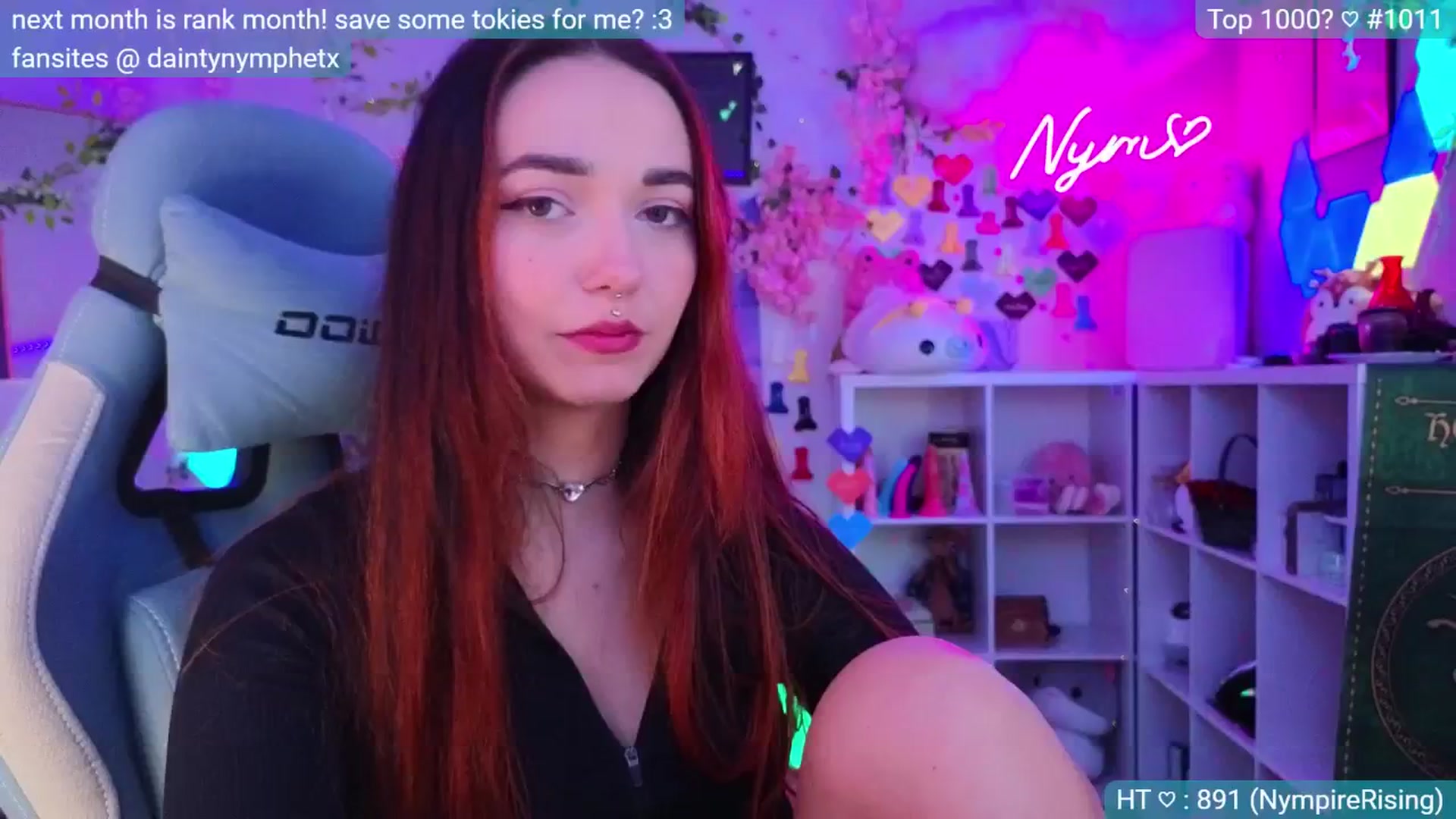 Gallery image thumbnail from Nym_x's myfreecams stream on, 06/29/2024, 03:08 image 18 of 20