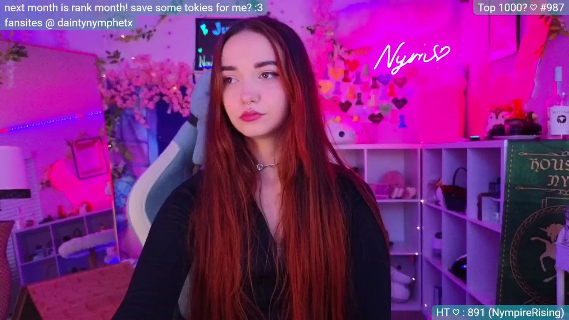Gallery image thumbnail from Nym_x's myfreecams stream on, 06/29/2024, 04:37 image 11 of 20