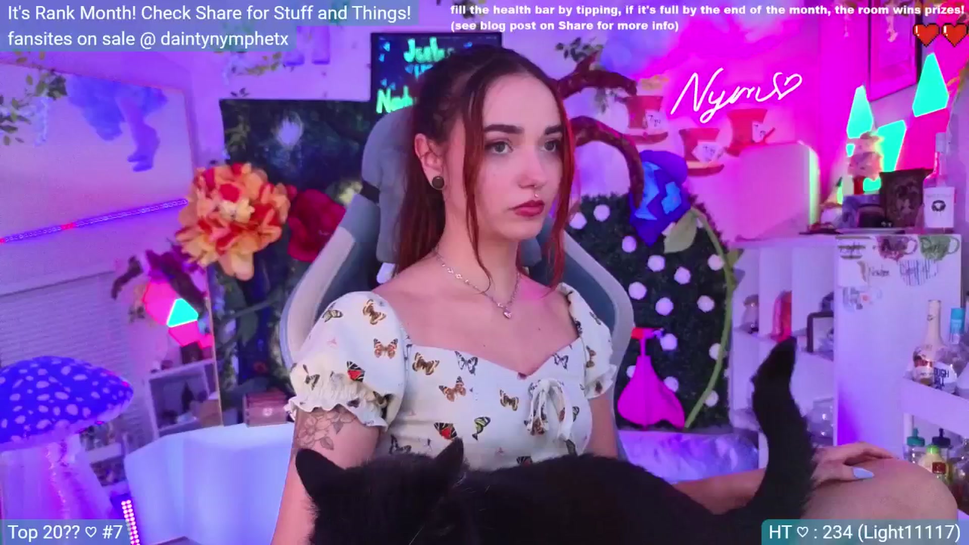 Gallery image thumbnail from Nym_x's myfreecams stream on, 07/03/2024, 04:26 image 2 of 20