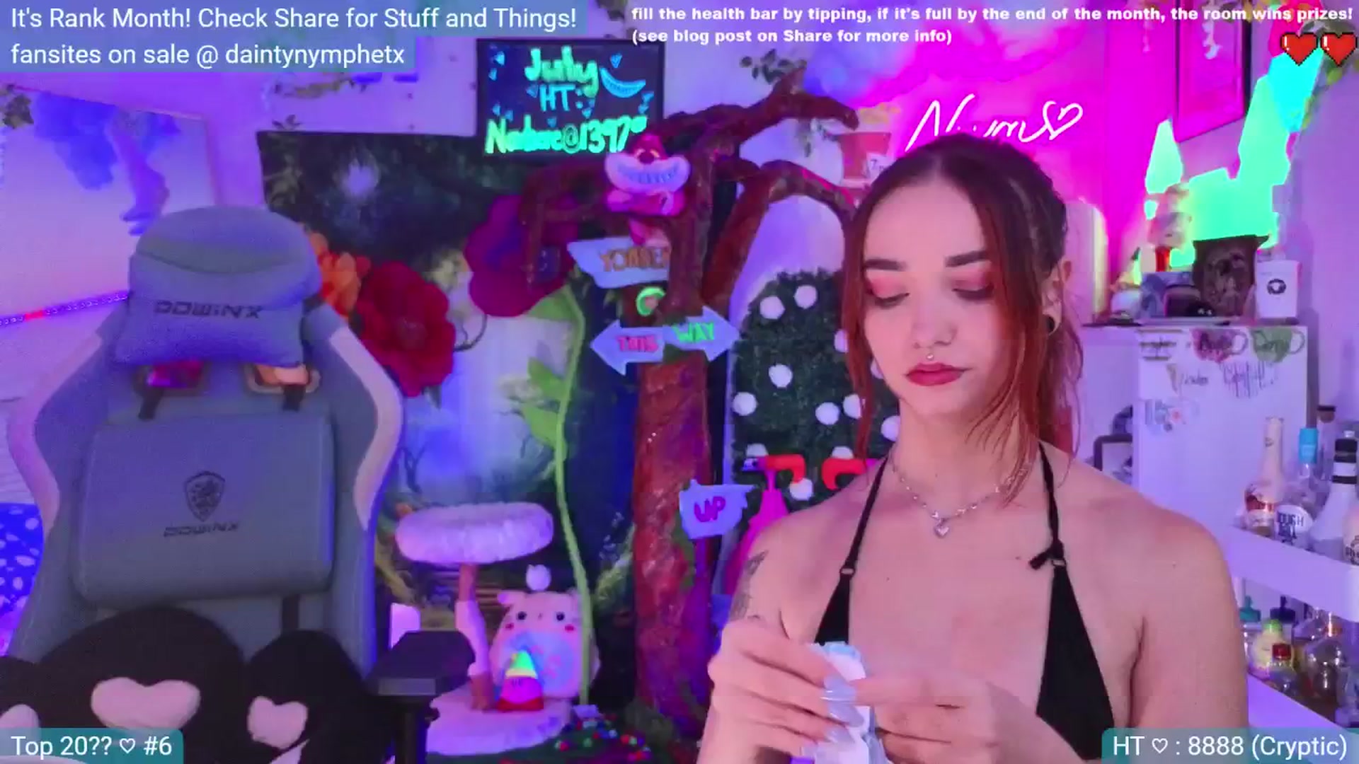 Gallery image thumbnail from Nym_x's myfreecams stream on, 07/03/2024, 04:26 image 5 of 20