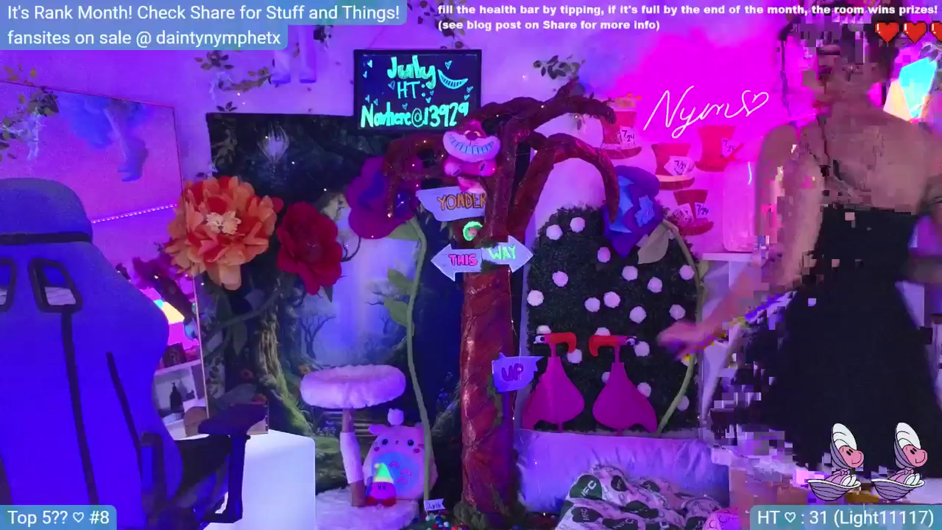 Gallery image thumbnail from Nym_x's myfreecams stream on, 07/05/2024, 02:36 image 3 of 20