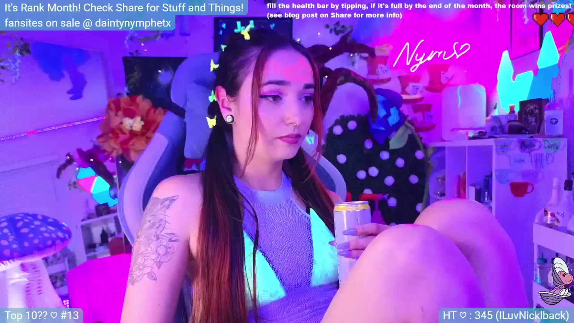 Gallery image thumbnail from Nym_x's myfreecams stream on, 07/06/2024, 02:21 image 5 of 20