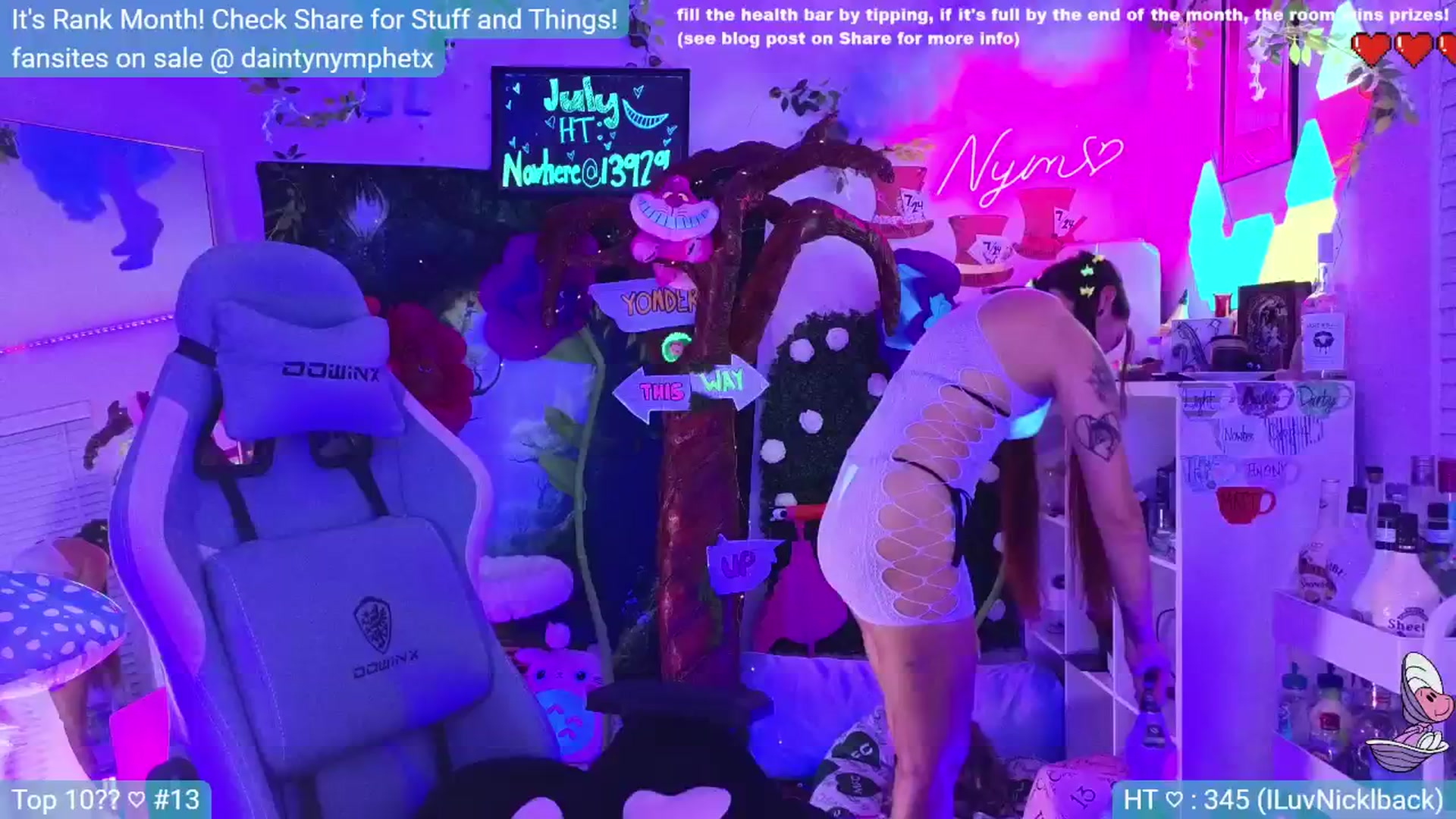Gallery image thumbnail from Nym_x's myfreecams stream on, 07/06/2024, 02:21 image 9 of 20