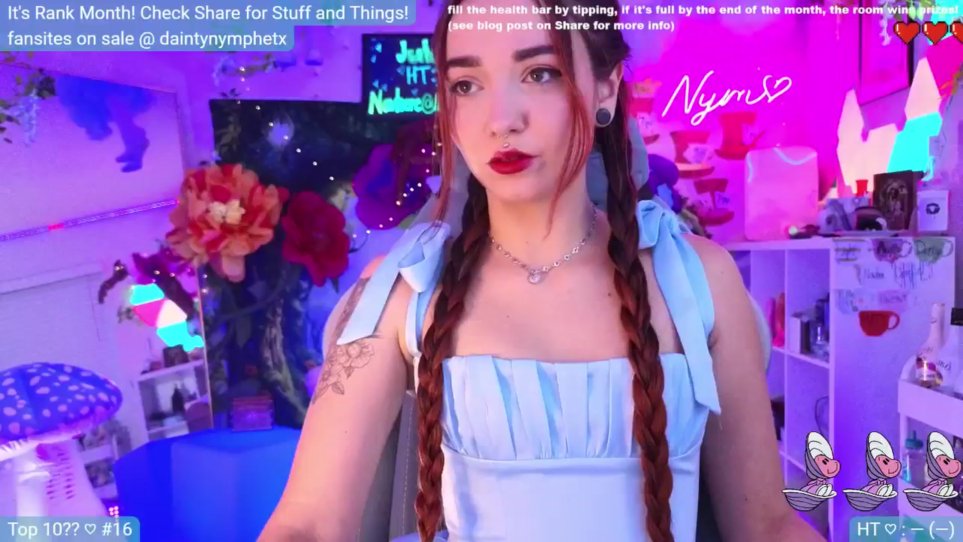 Gallery image thumbnail from Nym_x's myfreecams stream on, 07/07/2024, 02:54 image 1 of 20
