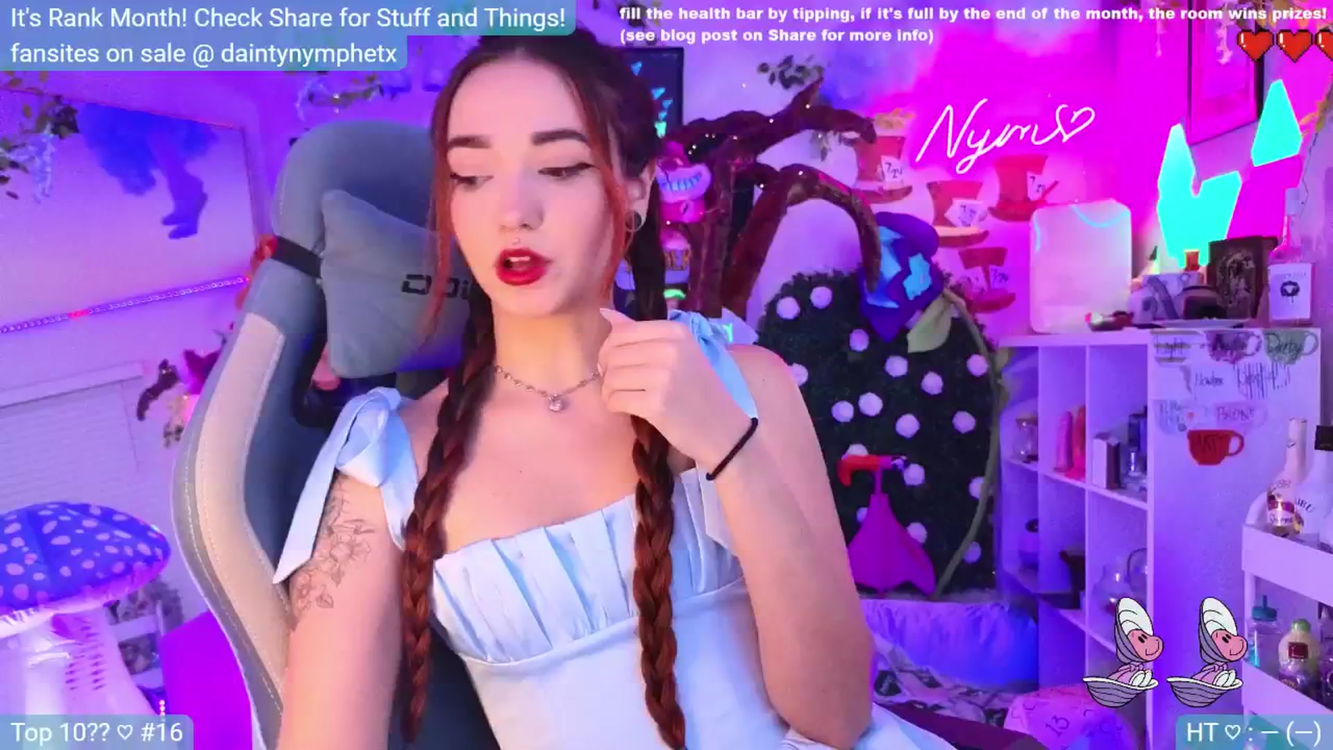 Gallery image thumbnail from Nym_x's myfreecams stream on, 07/07/2024, 02:54 image 2 of 20