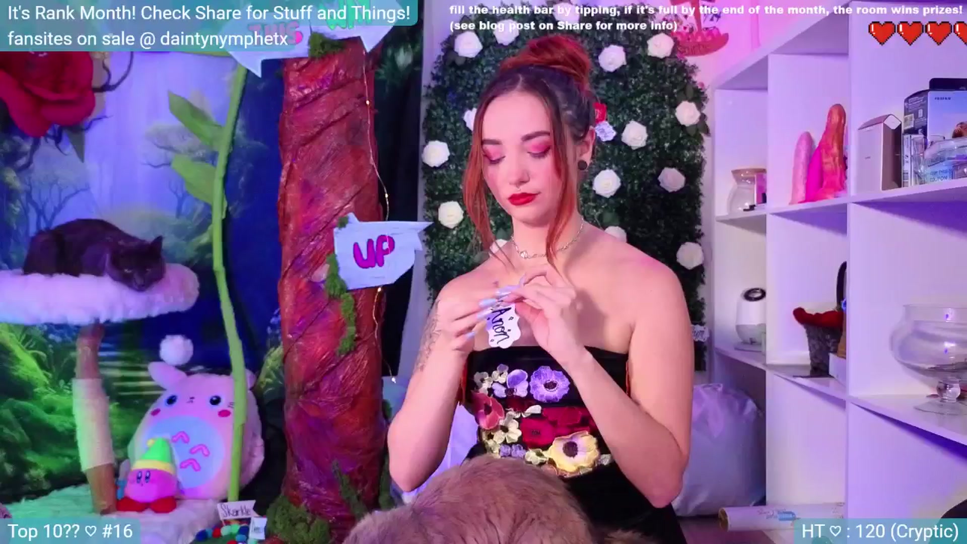 Gallery image thumbnail from Nym_x's myfreecams stream on, 07/12/2024, 03:28 image 9 of 20