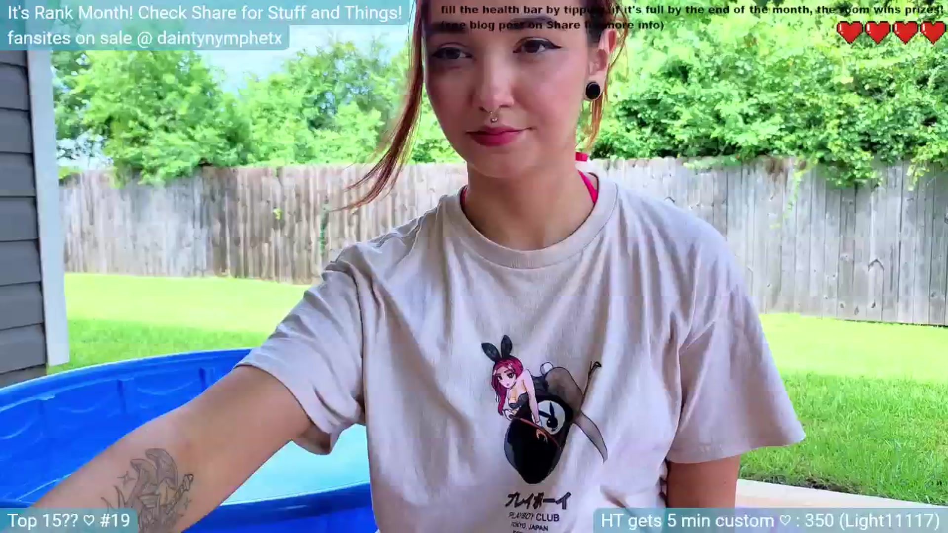 Gallery image thumbnail from Nym_x's myfreecams stream on, 07/13/2024, 21:34 image 10 of 20