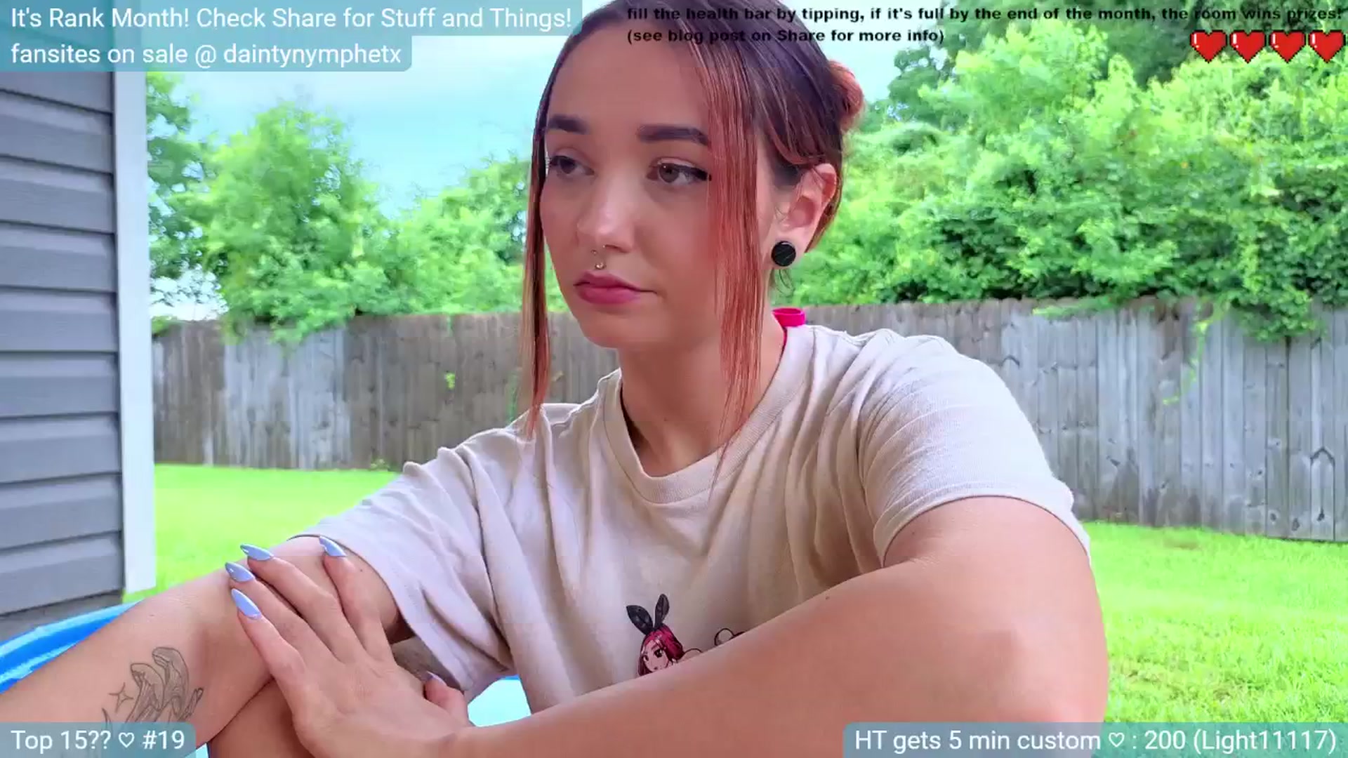 Gallery image thumbnail from Nym_x's myfreecams stream on, 07/13/2024, 21:34 image 2 of 20