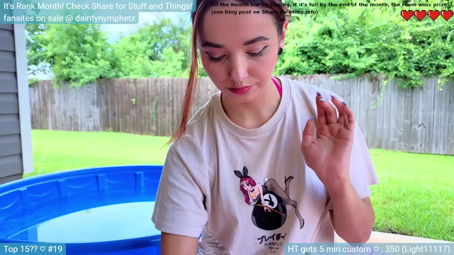 Gallery image thumbnail from Nym_x's myfreecams stream on, 07/13/2024, 21:34 image 8 of 20
