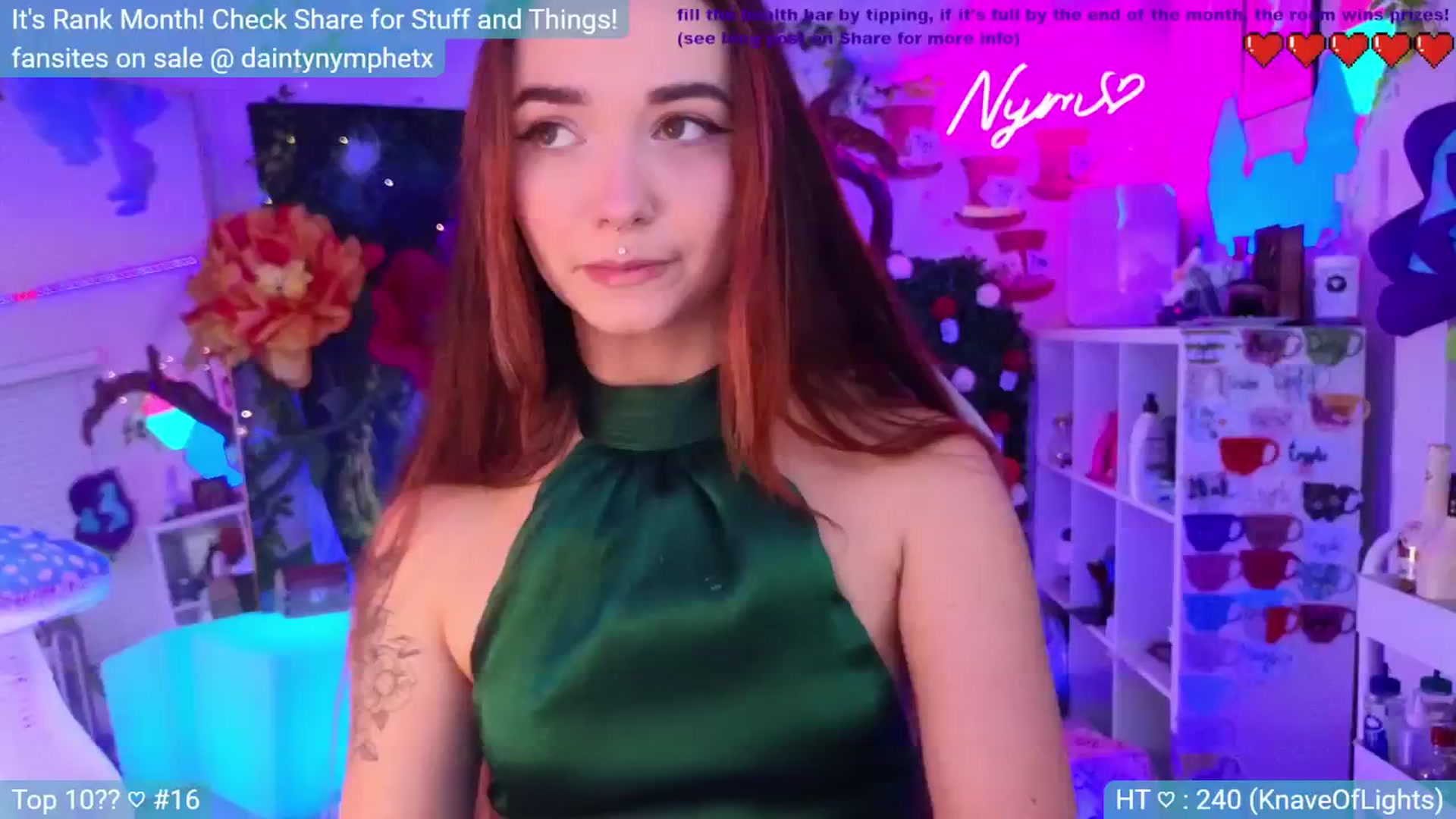 Gallery image thumbnail from Nym_x's myfreecams stream on, 07/17/2024, 04:43 image 7 of 20