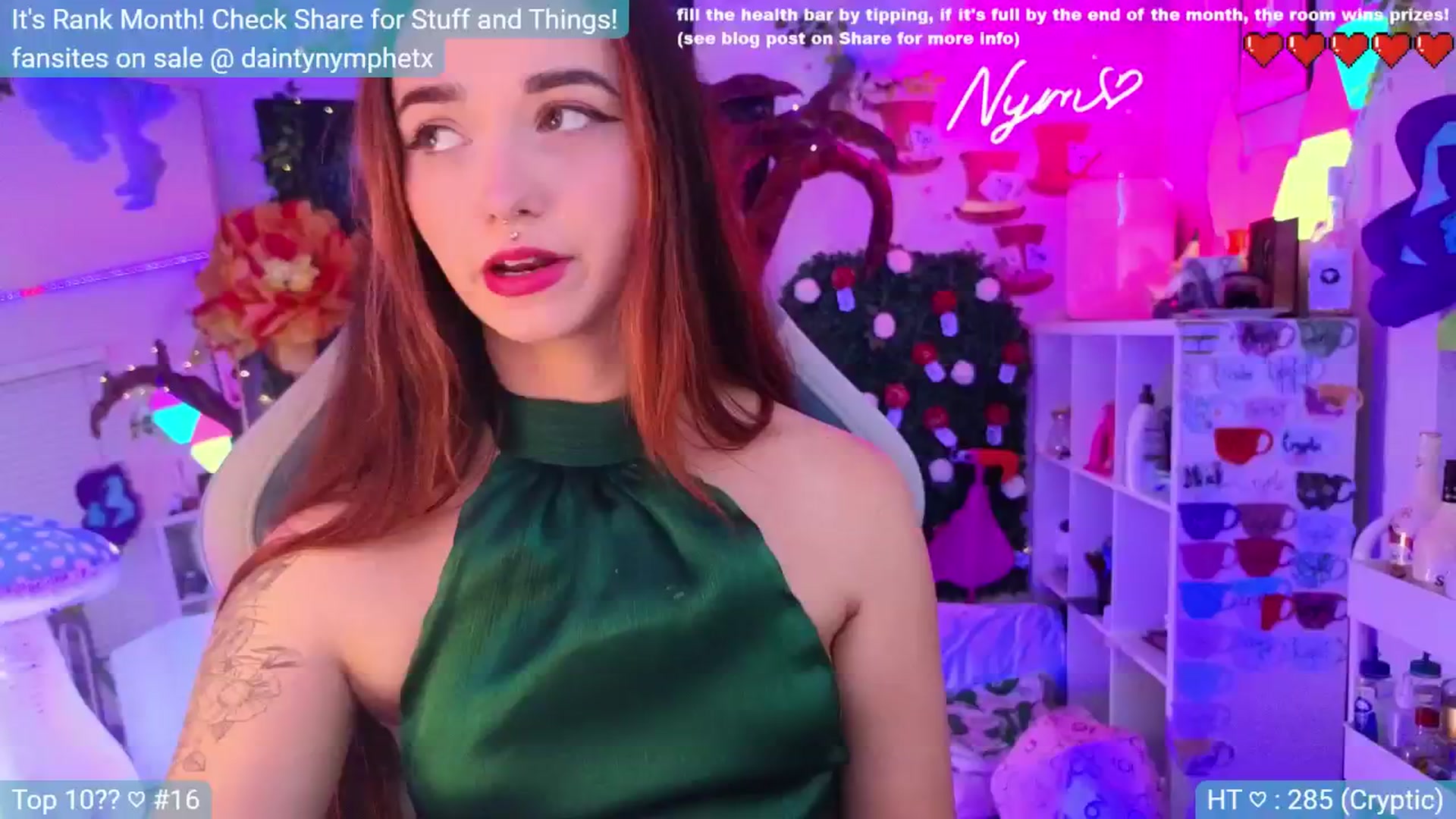 Gallery image thumbnail from Nym_x's myfreecams stream on, 07/17/2024, 04:43 image 15 of 20