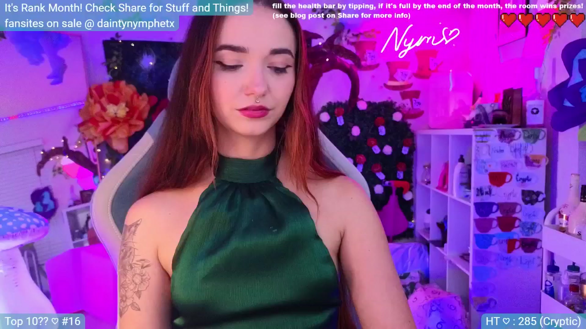 Gallery image thumbnail from Nym_x's myfreecams stream on, 07/17/2024, 04:43 image 17 of 20