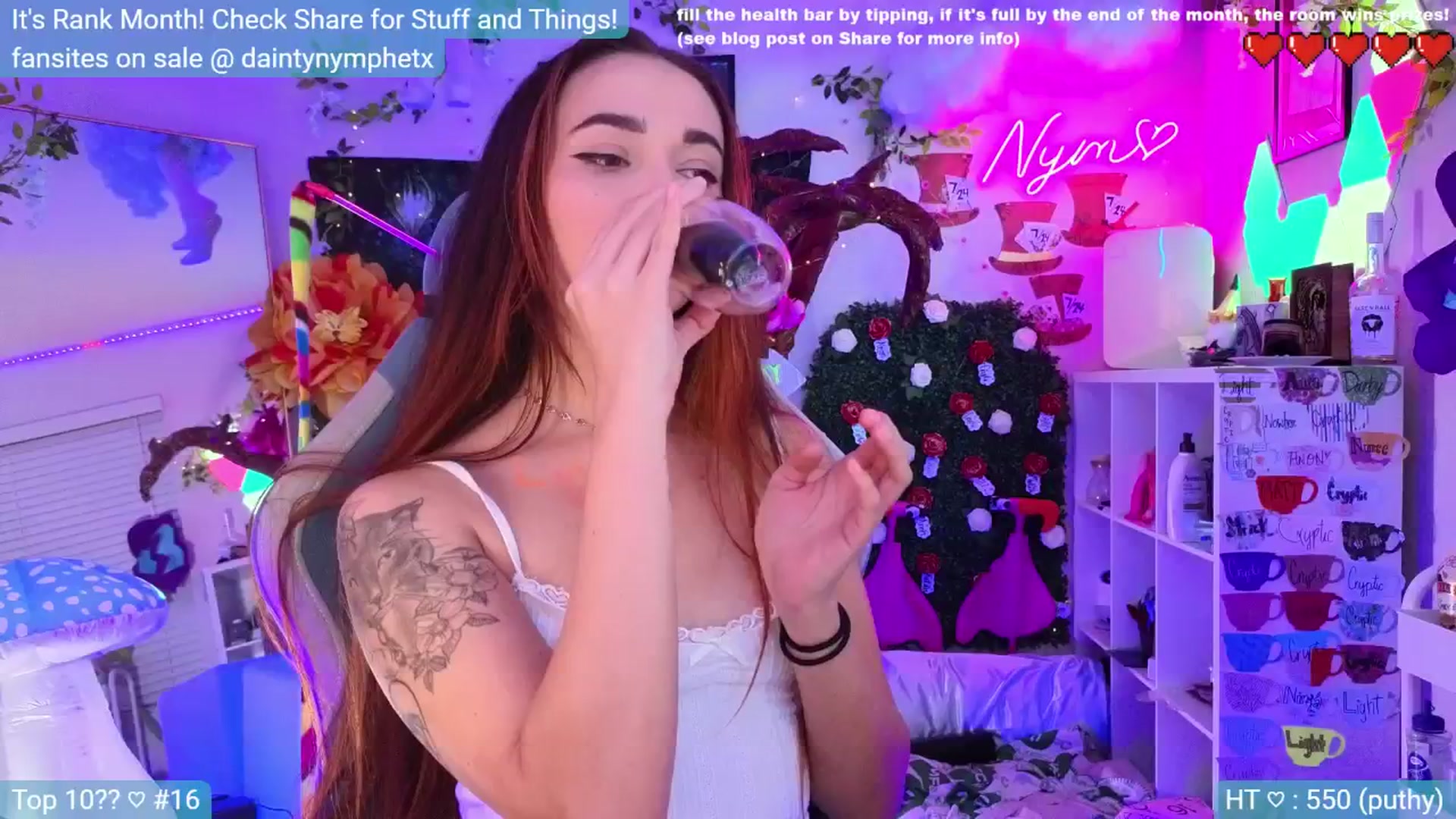 Gallery image thumbnail from Nym_x's myfreecams stream on, 07/18/2024, 03:31 image 13 of 20