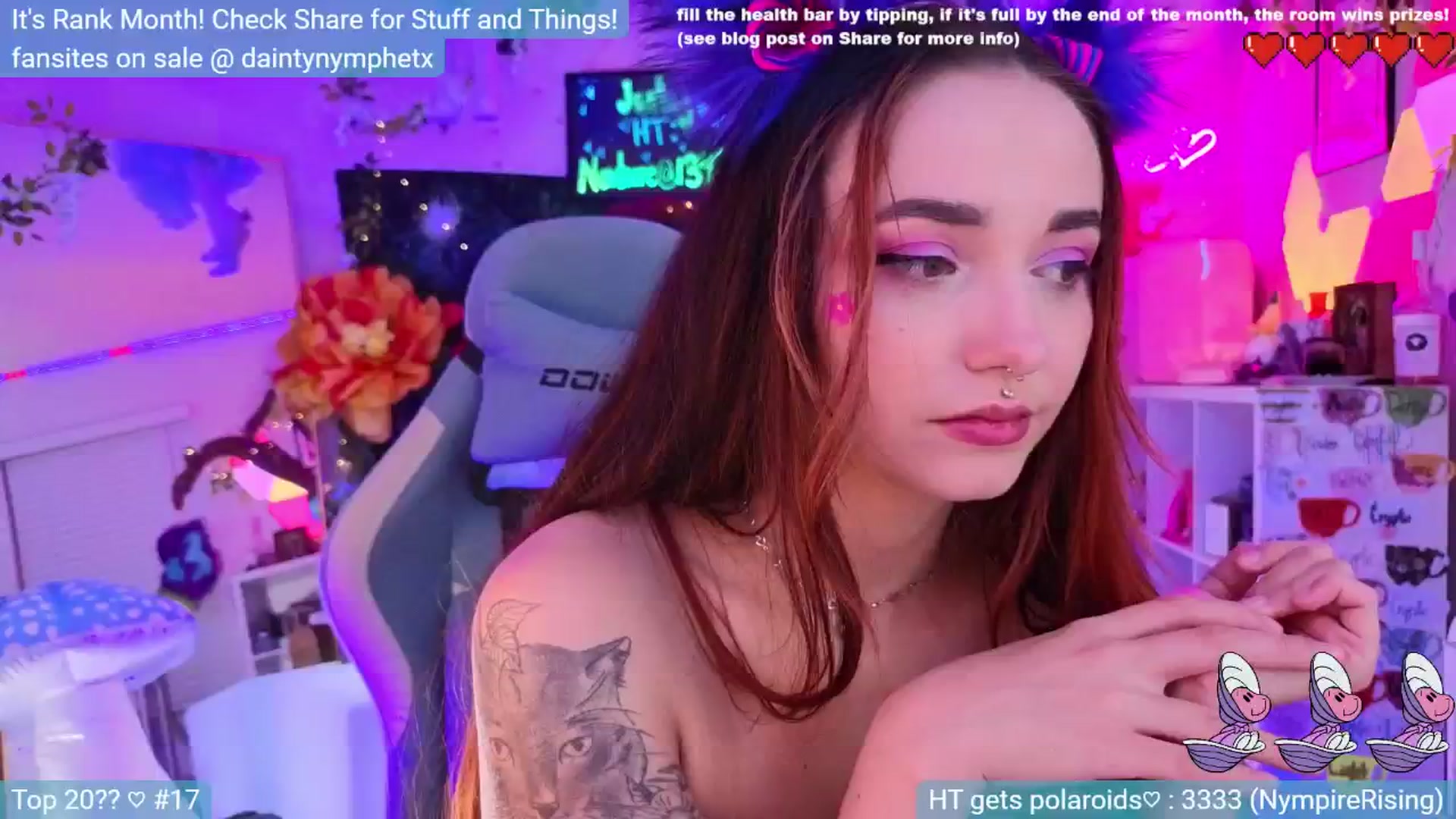 Gallery image thumbnail from Nym_x's myfreecams stream on, 07/20/2024, 05:26 image 19 of 20