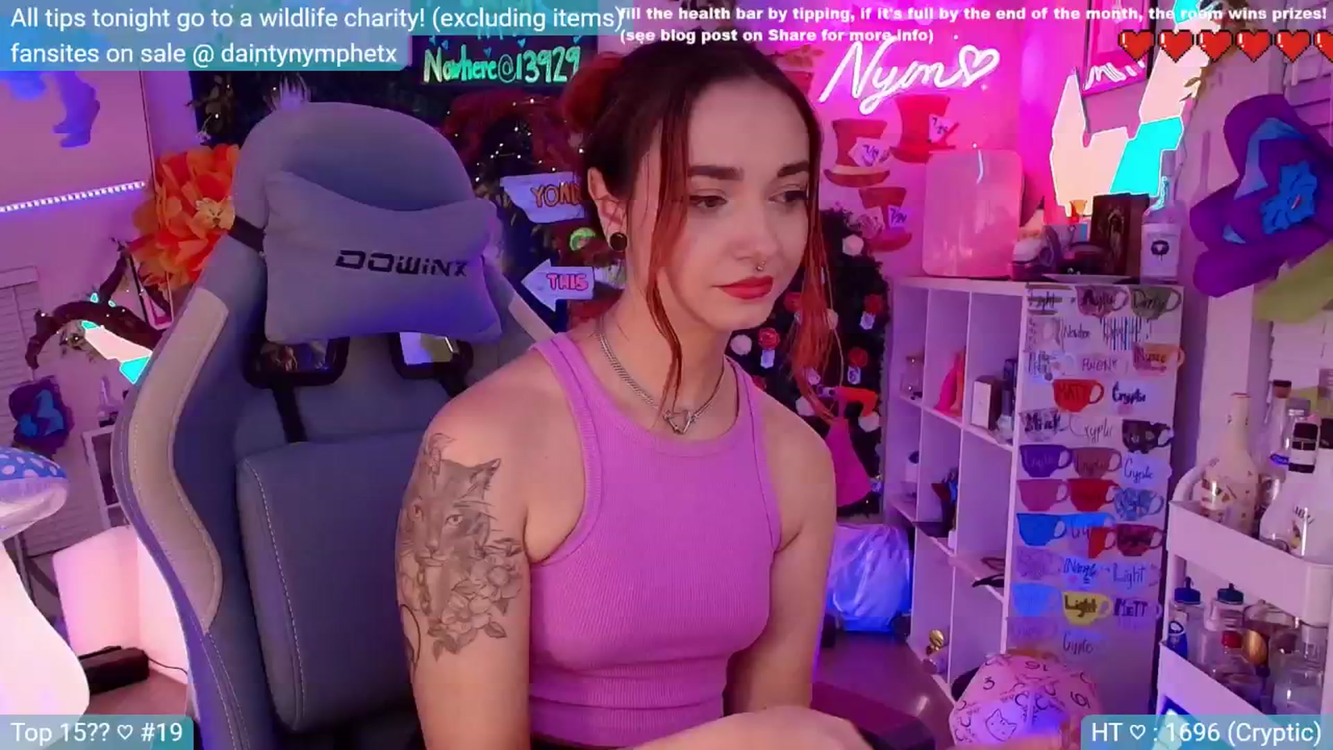 Gallery image thumbnail from Nym_x's myfreecams stream on, 07/23/2024, 04:42 image 10 of 20