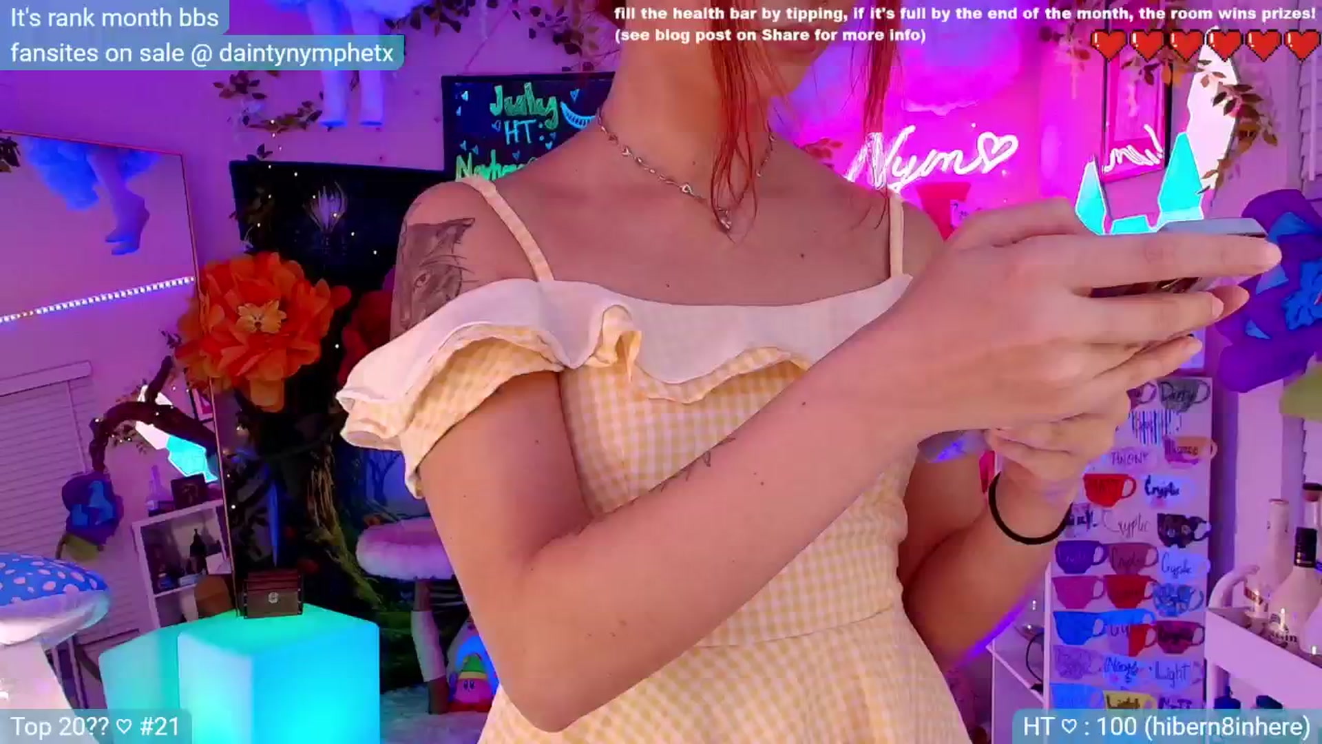Gallery image thumbnail from Nym_x's myfreecams stream on, 07/26/2024, 05:05 image 9 of 20