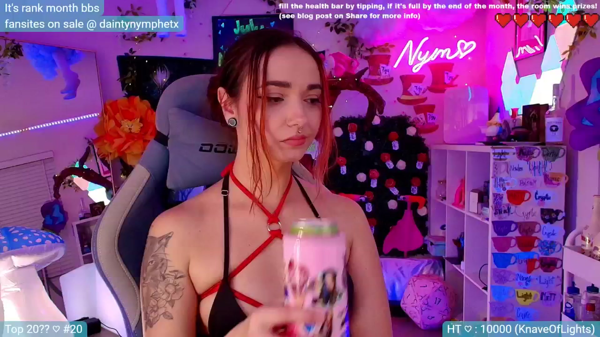 Gallery image thumbnail from Nym_x's myfreecams stream on, 07/26/2024, 05:05 image 15 of 20