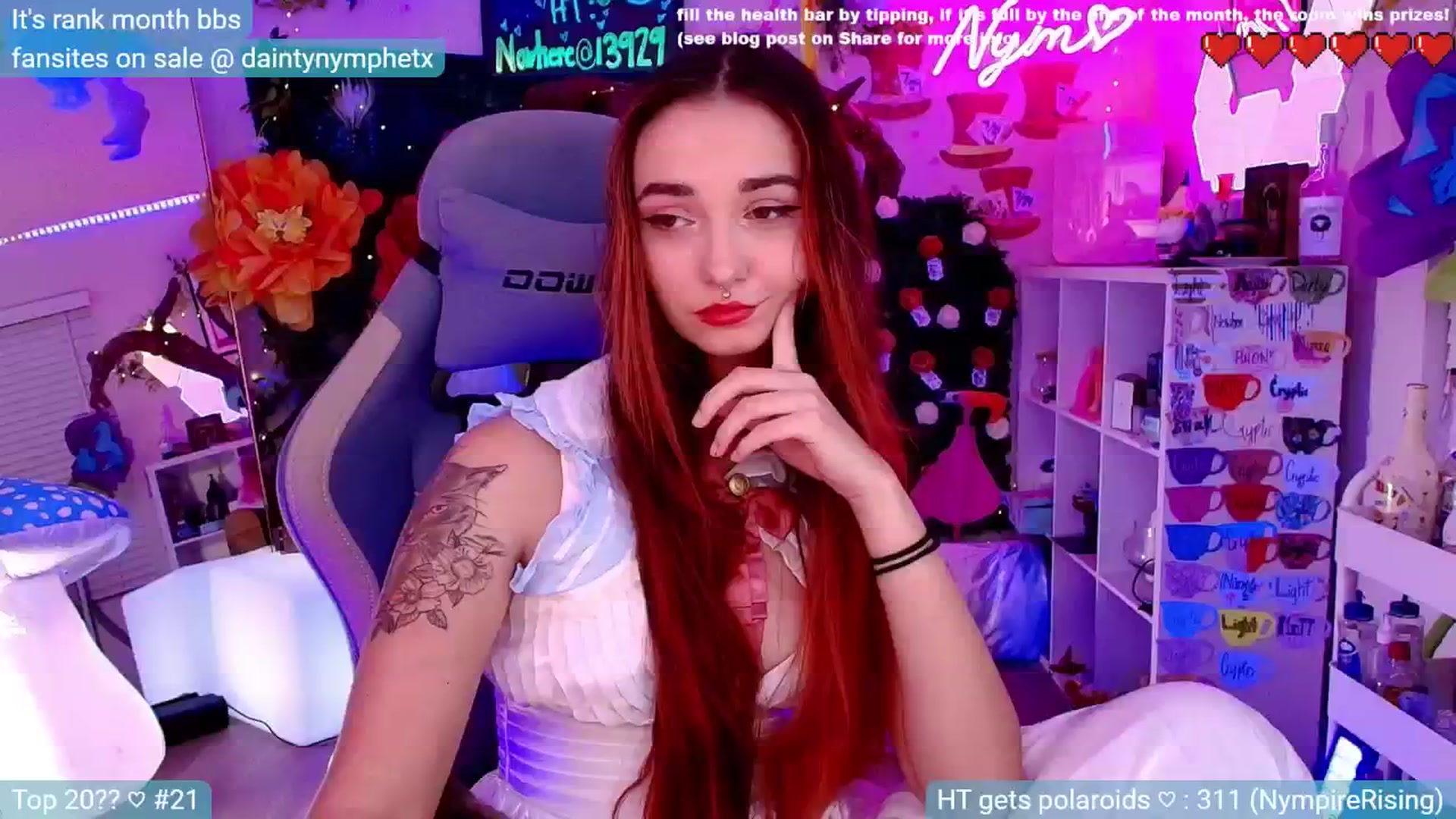 Gallery image thumbnail from Nym_x's myfreecams stream on, 07/27/2024, 02:54 image 5 of 20