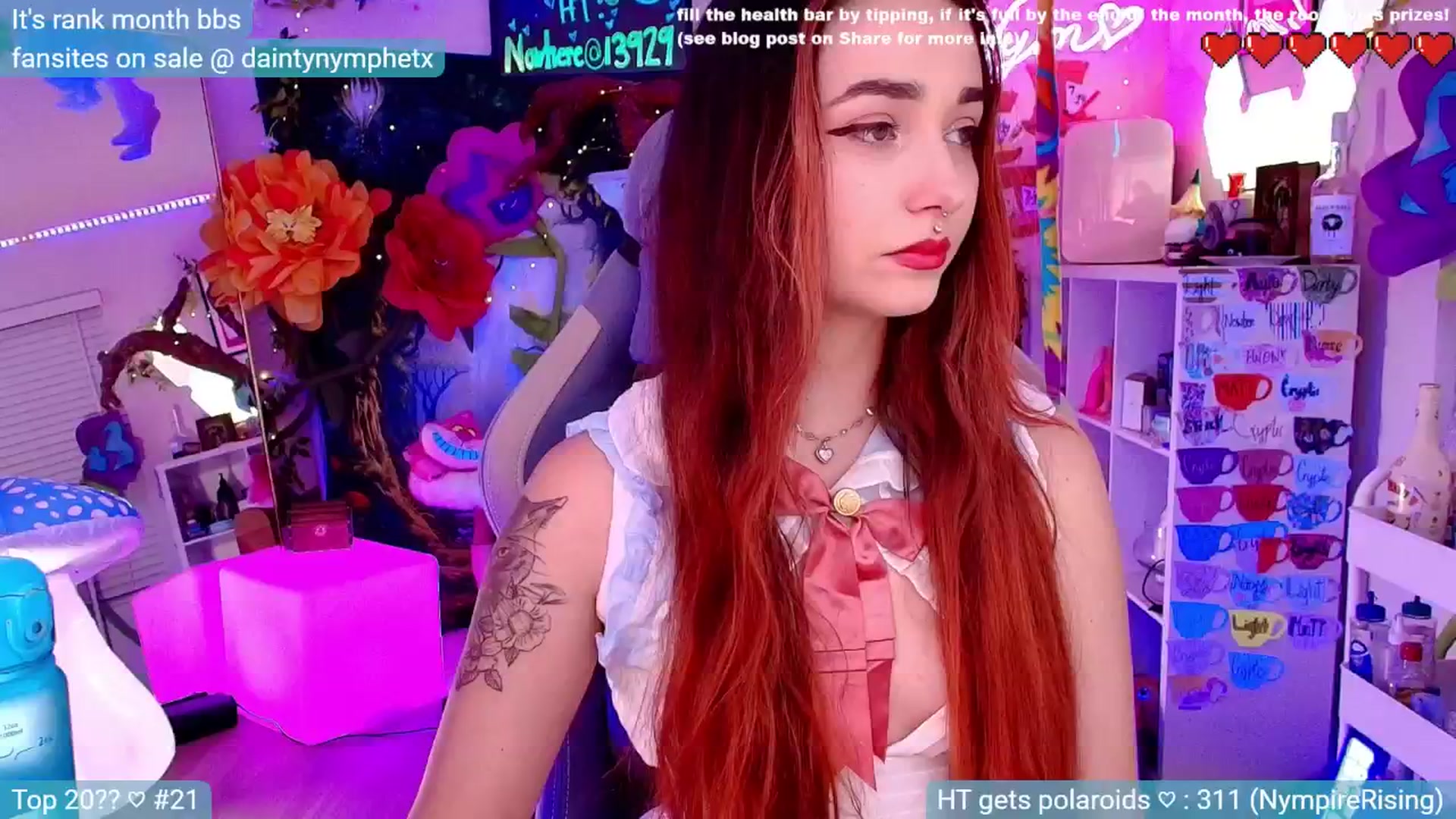 Gallery image thumbnail from Nym_x's myfreecams stream on, 07/27/2024, 02:54 image 6 of 20