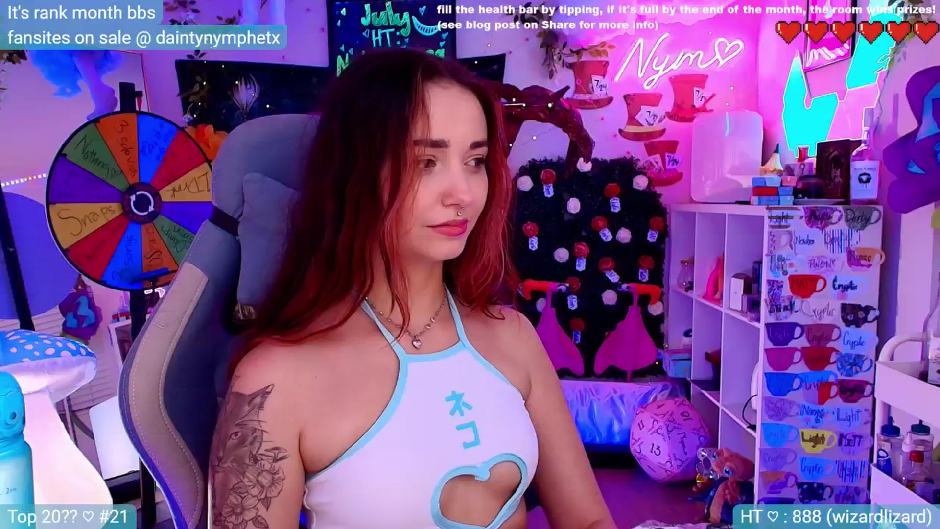 Gallery image thumbnail from Nym_x's myfreecams stream on, 07/30/2024, 05:50 image 18 of 20