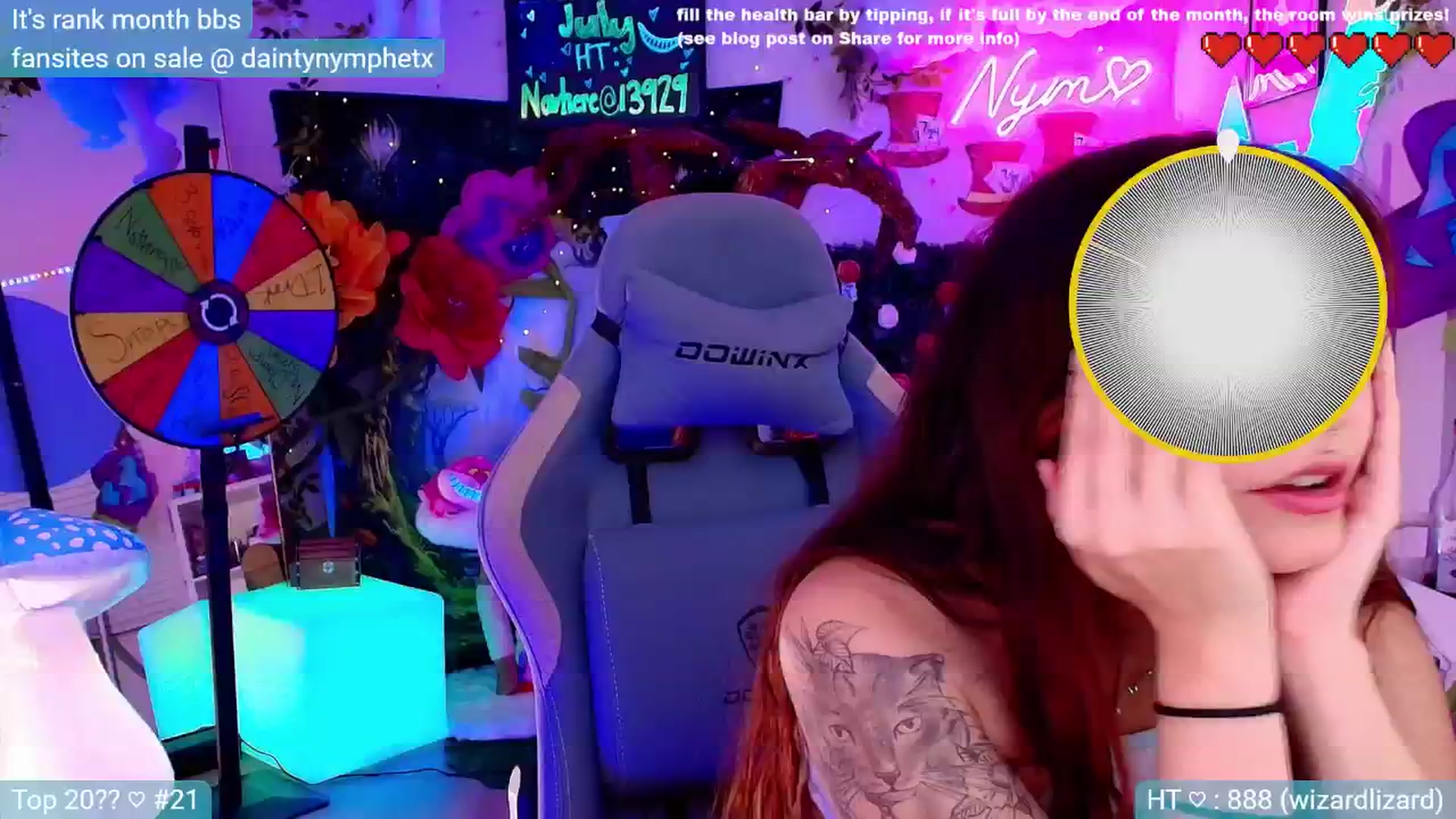 Gallery image thumbnail from Nym_x's myfreecams stream on, 07/30/2024, 05:50 image 17 of 20
