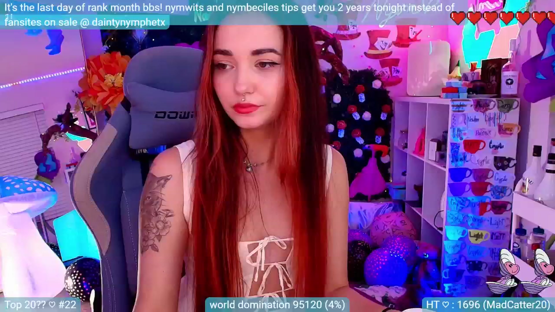 Gallery image thumbnail from Nym_x's myfreecams stream on, 08/01/2024, 01:53 image 20 of 20