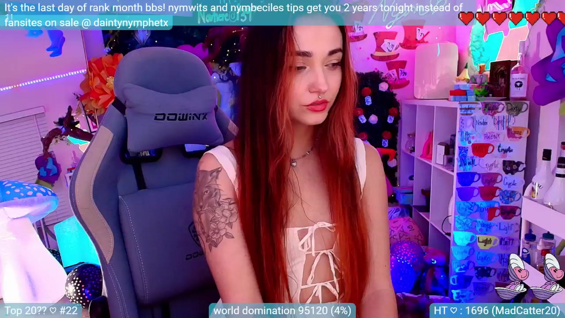 Gallery image thumbnail from Nym_x's myfreecams stream on, 08/01/2024, 01:53 image 14 of 20