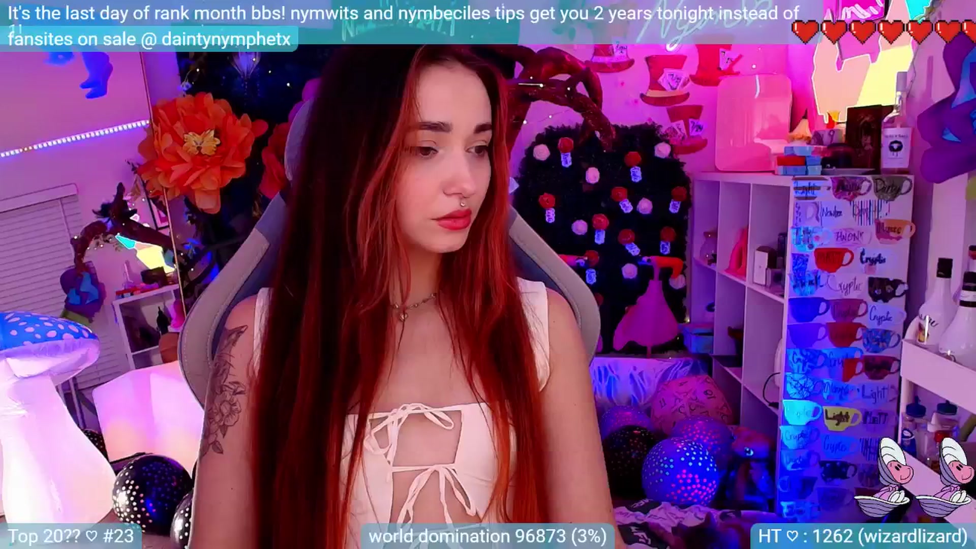 Gallery image thumbnail from Nym_x's myfreecams stream on, 08/01/2024, 01:53 image 4 of 20