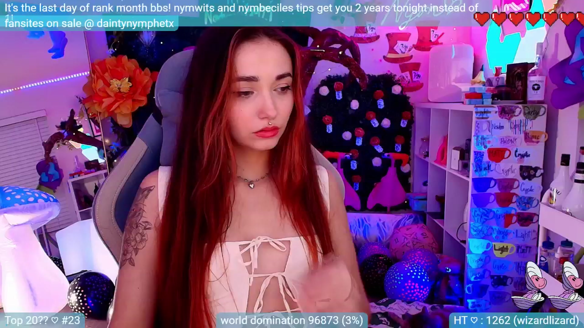 Gallery image thumbnail from Nym_x's myfreecams stream on, 08/01/2024, 01:53 image 5 of 20