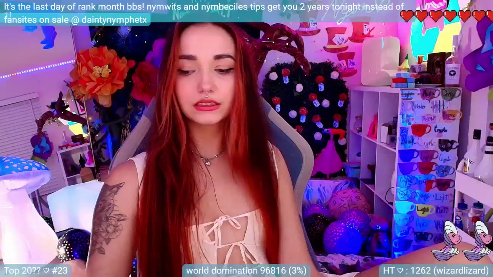 Gallery image thumbnail from Nym_x's myfreecams stream on, 08/01/2024, 01:53 image 11 of 20