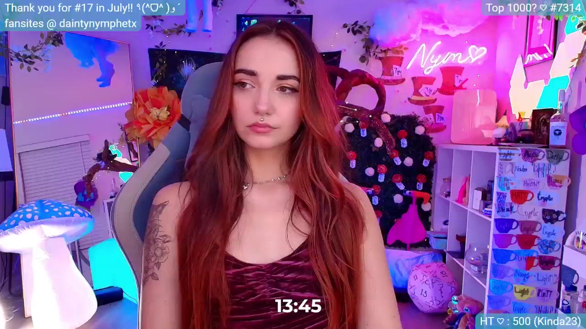 Gallery image thumbnail from Nym_x's myfreecams stream on, 08/19/2024, 04:23 image 17 of 20